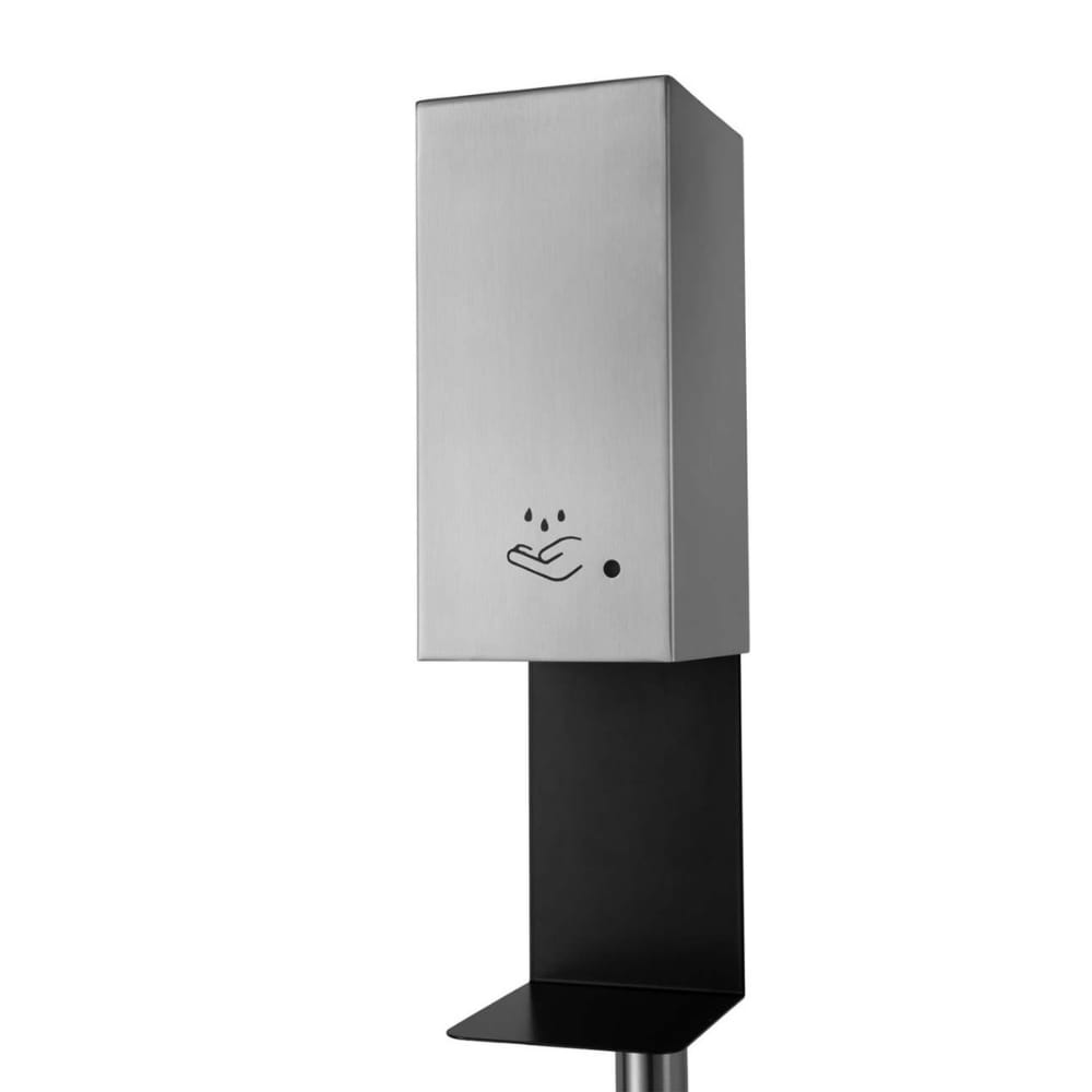 NOVA of California 7020545SN Satin Nickel 5-oz. Capacity Wall-mount Soap and Lotion Dispenser