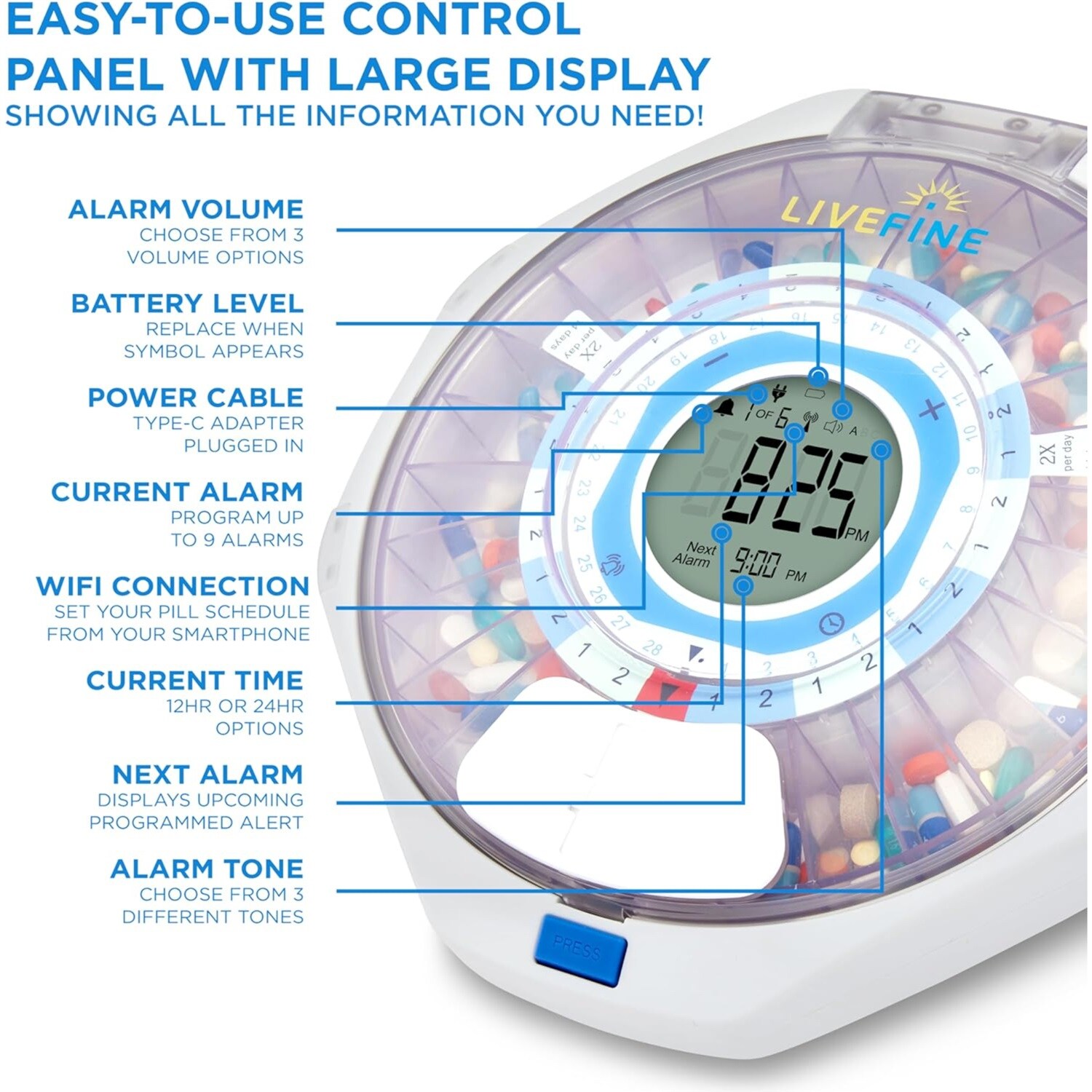 LiveFine LVFPDWIFC Personal-Care-And-Accessories - View #4
