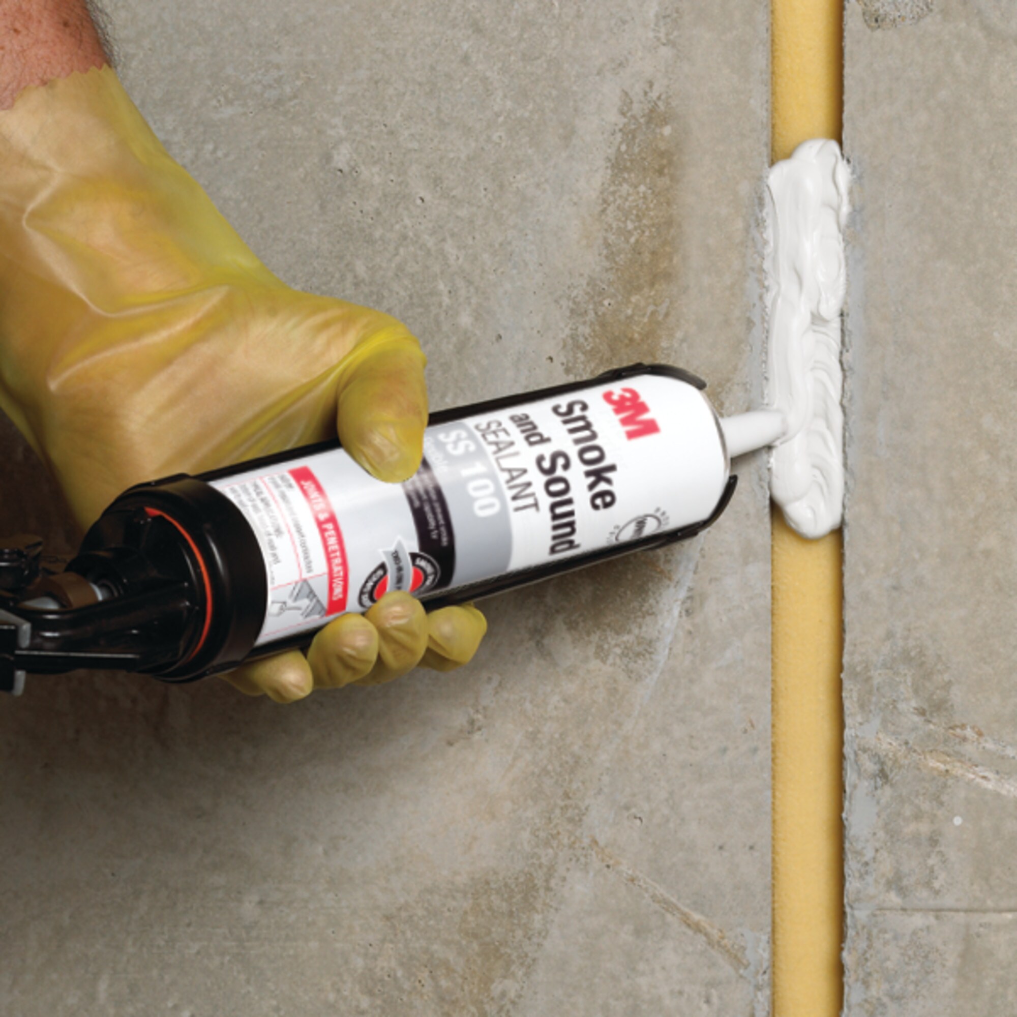 3M Smoke and Sound to Dia x 1.45-in to 1.45-in H Smoke and Acoustic Sealant  at