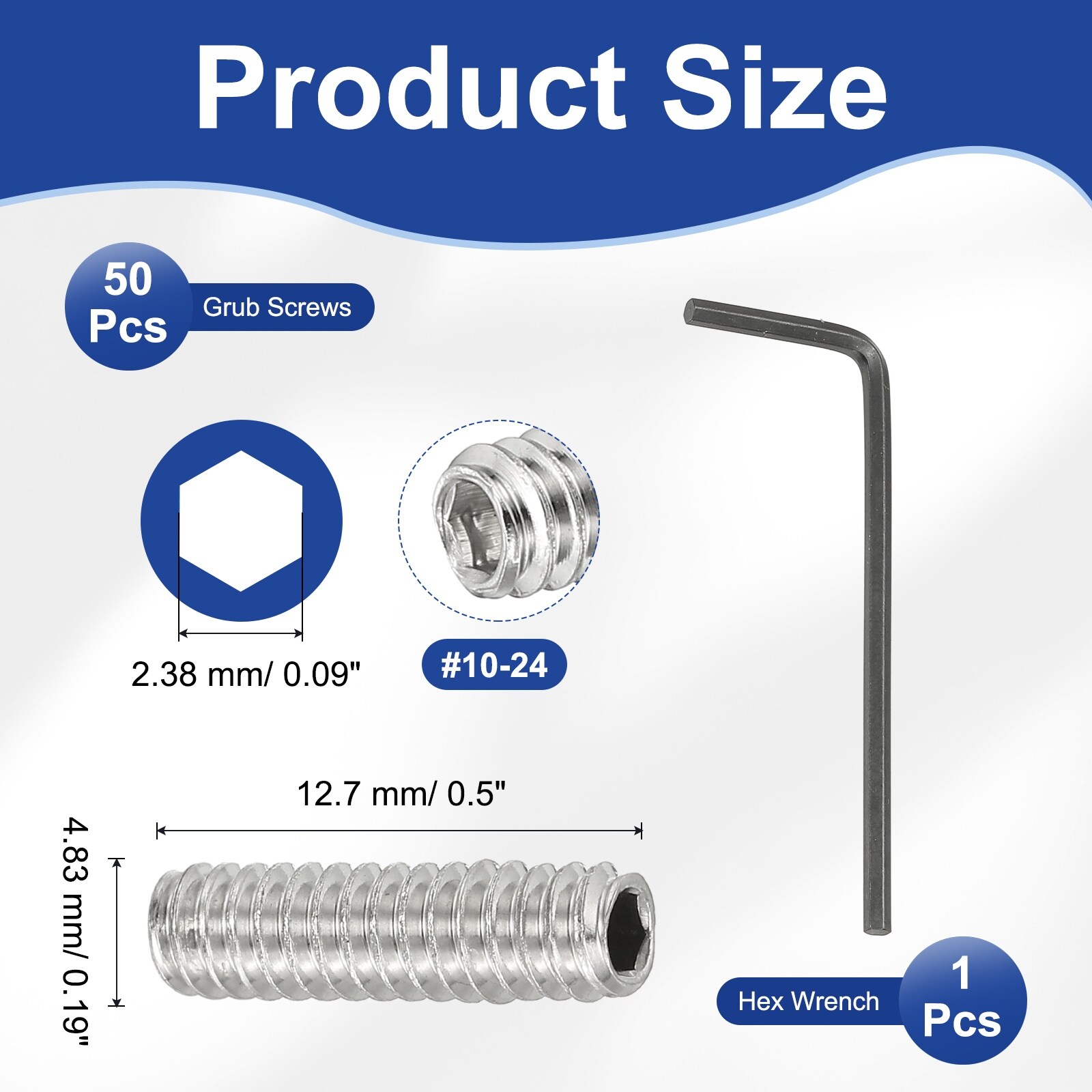 PATIKIL S26072000UX3283 Metric-Machine-Screws - View #2