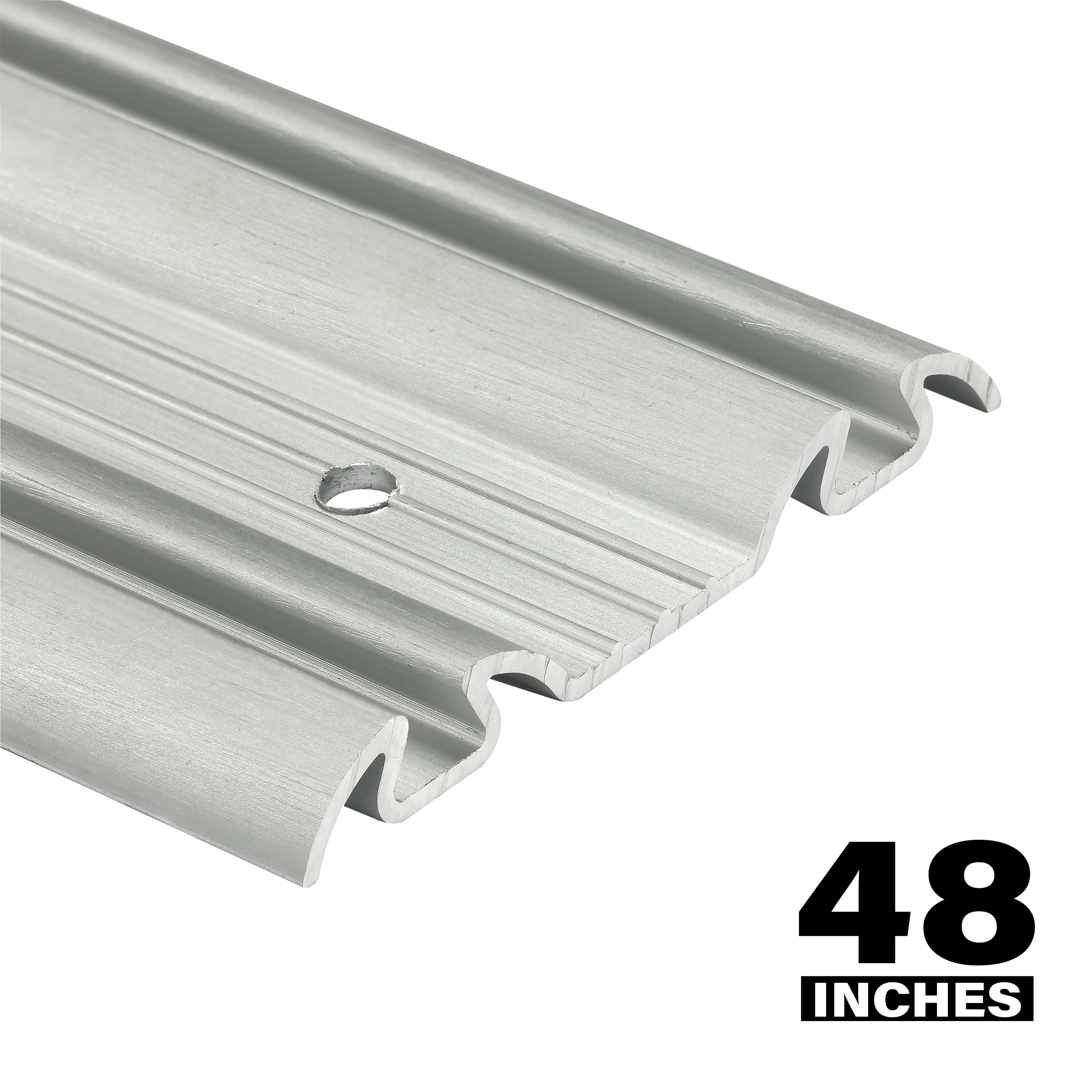 Prime-Line 1.5-in Chrome Sliding Closet Door Pull N 6973 at