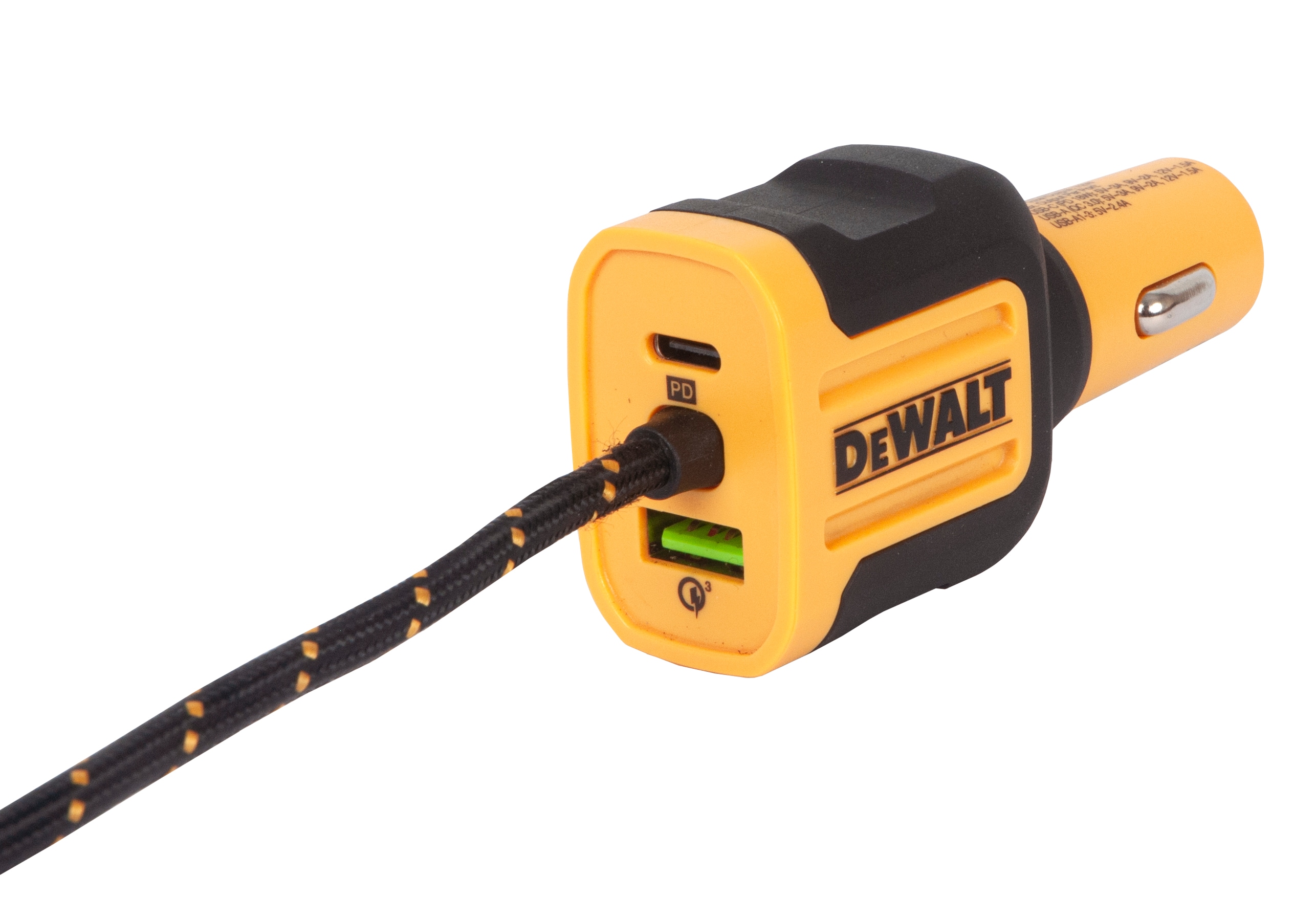 DEWALT Type C; Usb A Car Charger 4 in the Mobile Device Chargers