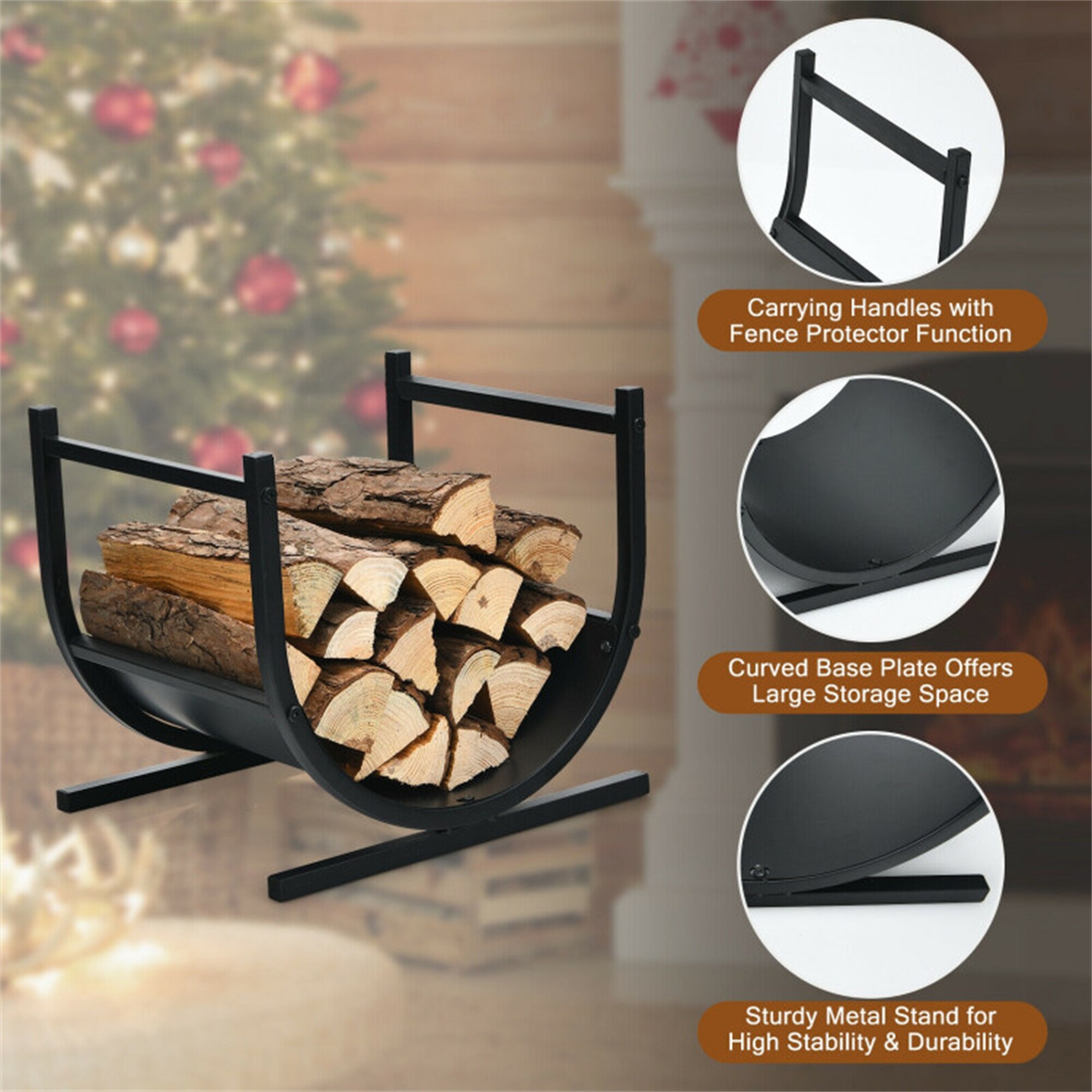 BABOOM BOM-P70817-CO Firewood-Storage - View #7