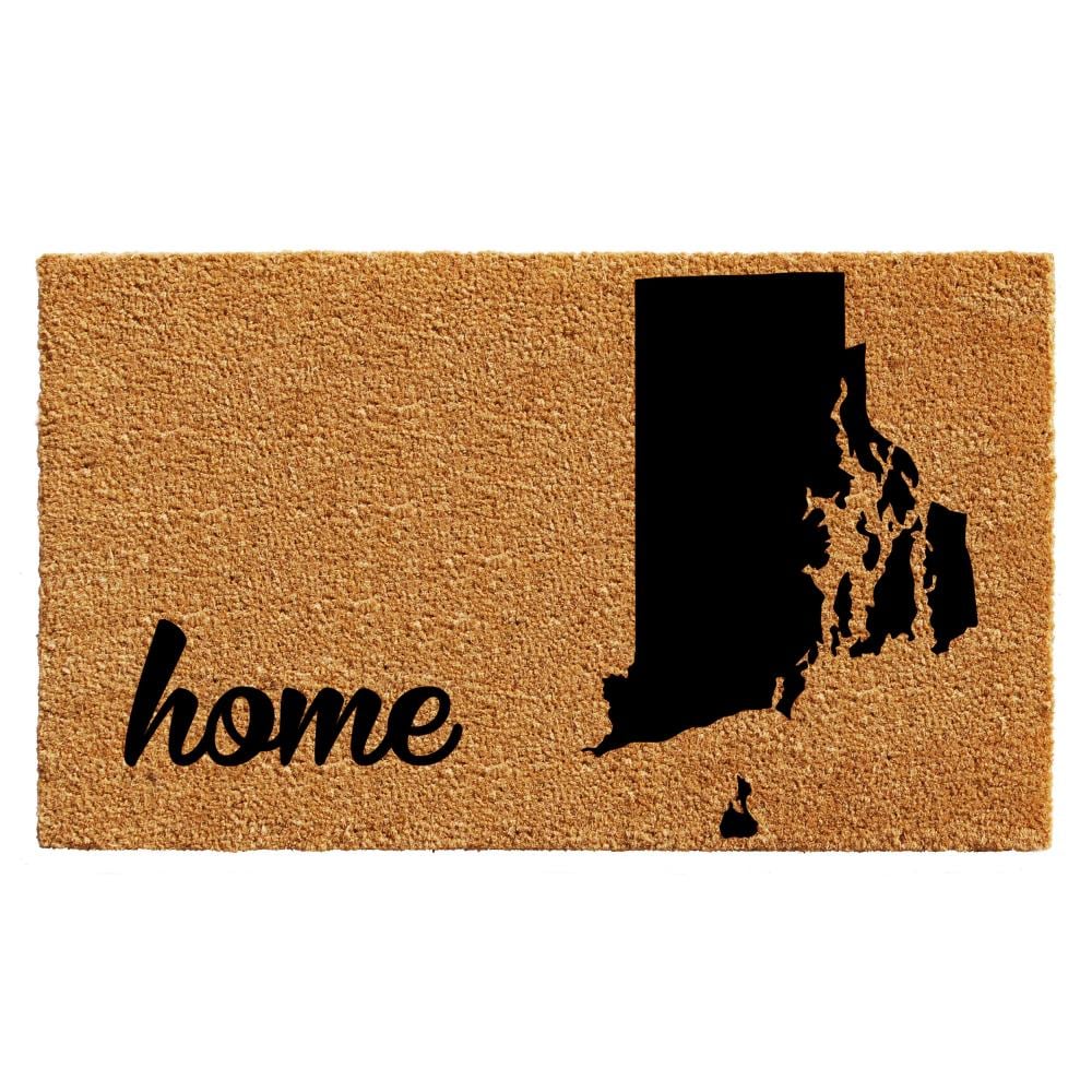 Calloway Mills 105411830 Rhode Island Doormat 18 x 30 Natural/Black