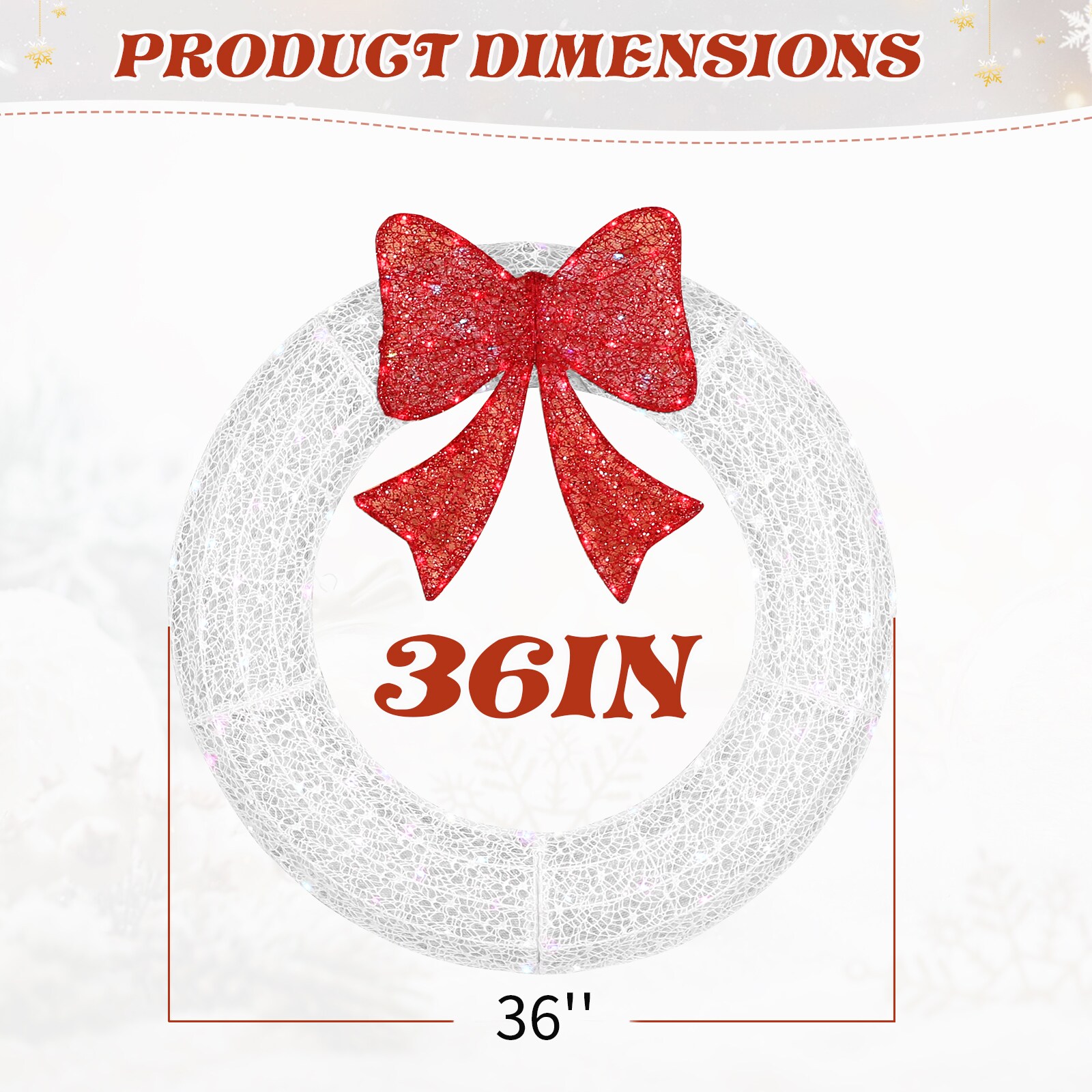 ROSMENA 23251953-SYHJQ011 Outdoor-Christmas-Decor - View #2