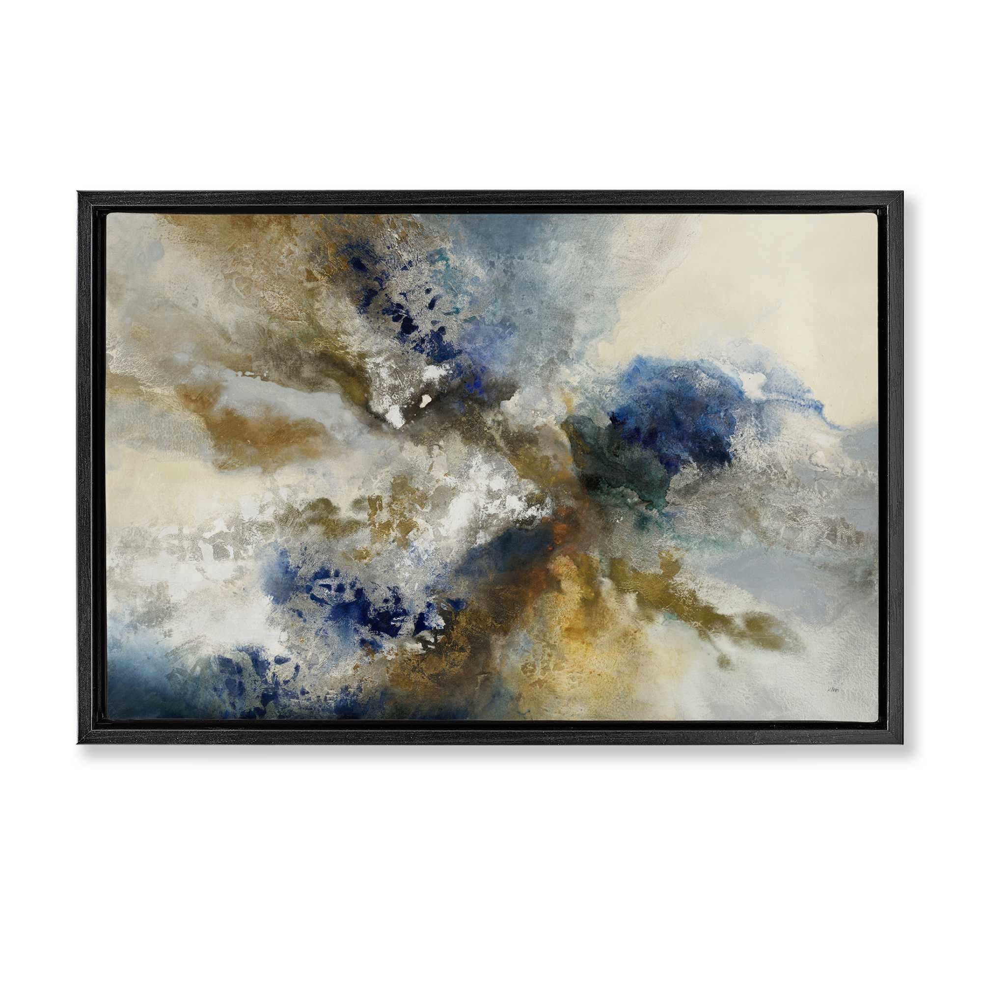 Stupell Industries BS-622-FFB-20X30 Expressive Neutral Distortion Floating Frame design by K. Nari