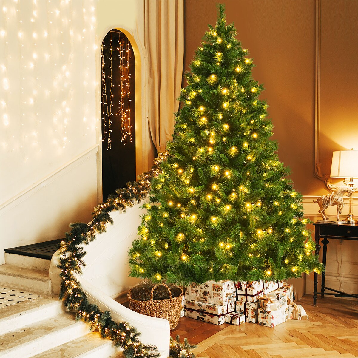 WELLFOR CM-HJY-23538US Artificial-Christmas-Trees - View #8
