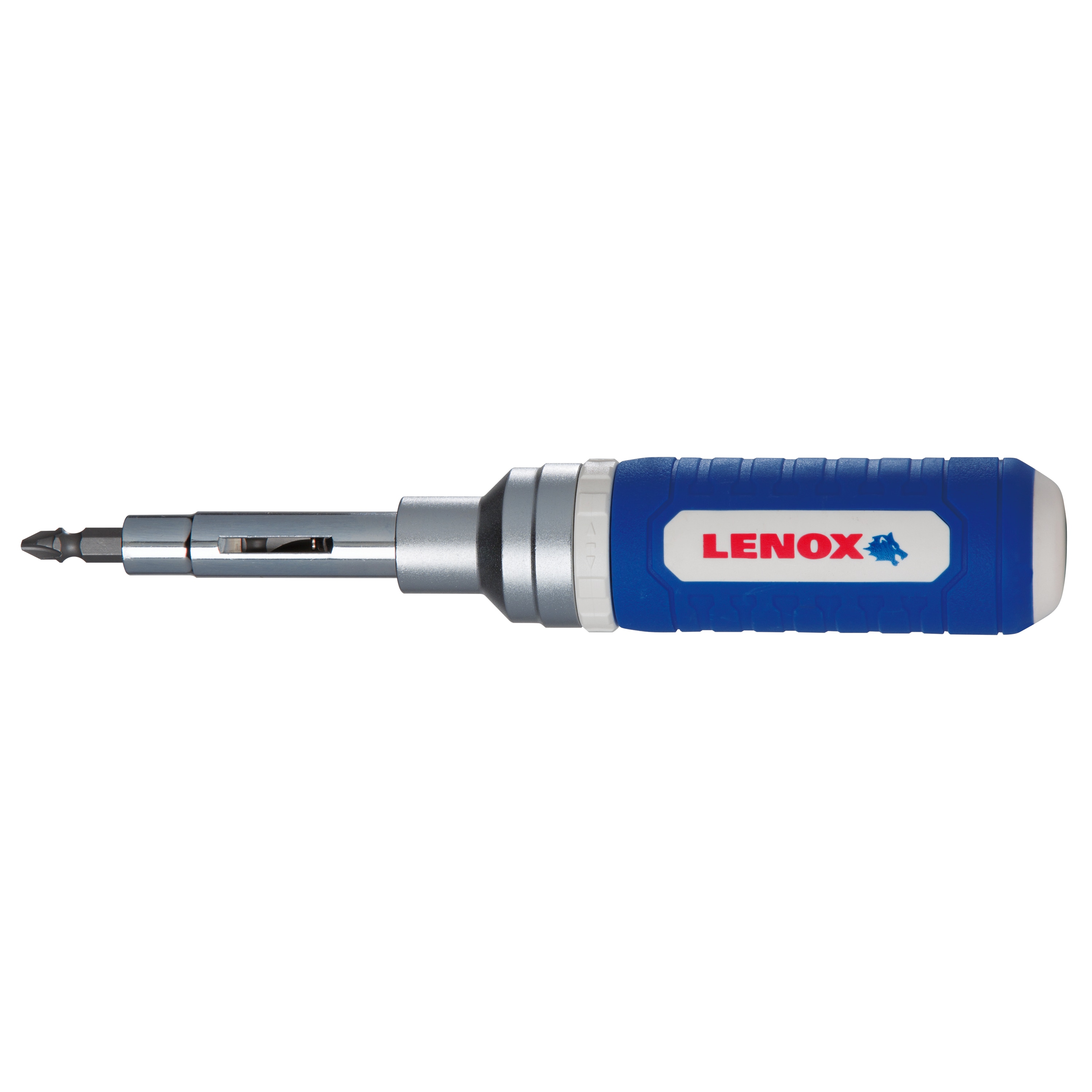 LENOX 9-Piece Plastic Handle Magnetic Ratcheting Multi-Bit Screwdriver Set LENOX 9-Piece Plastic Handle Magnetic Ratcheting Multi-Bit Screwdriver Set