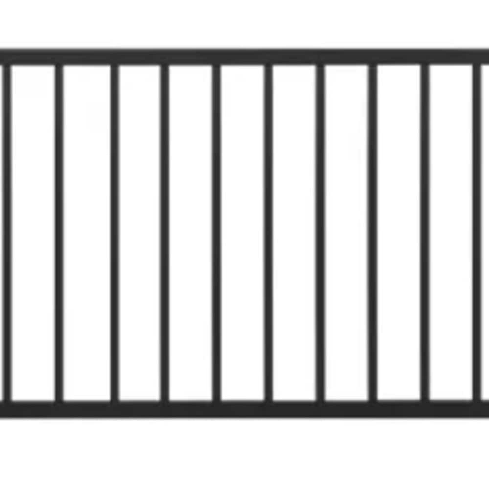 Trex Select Aluminum 8-ft x 36-in Charcoal Black Aluminum Deck Rail Kit