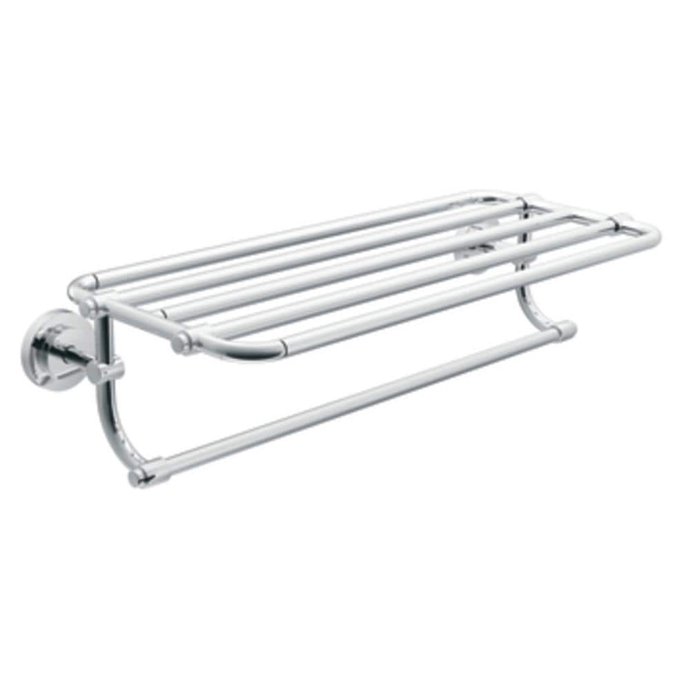 Rohl Country Bath Polished Nickel Wall Mount Towel Rack In The Towel Racks  Department At
