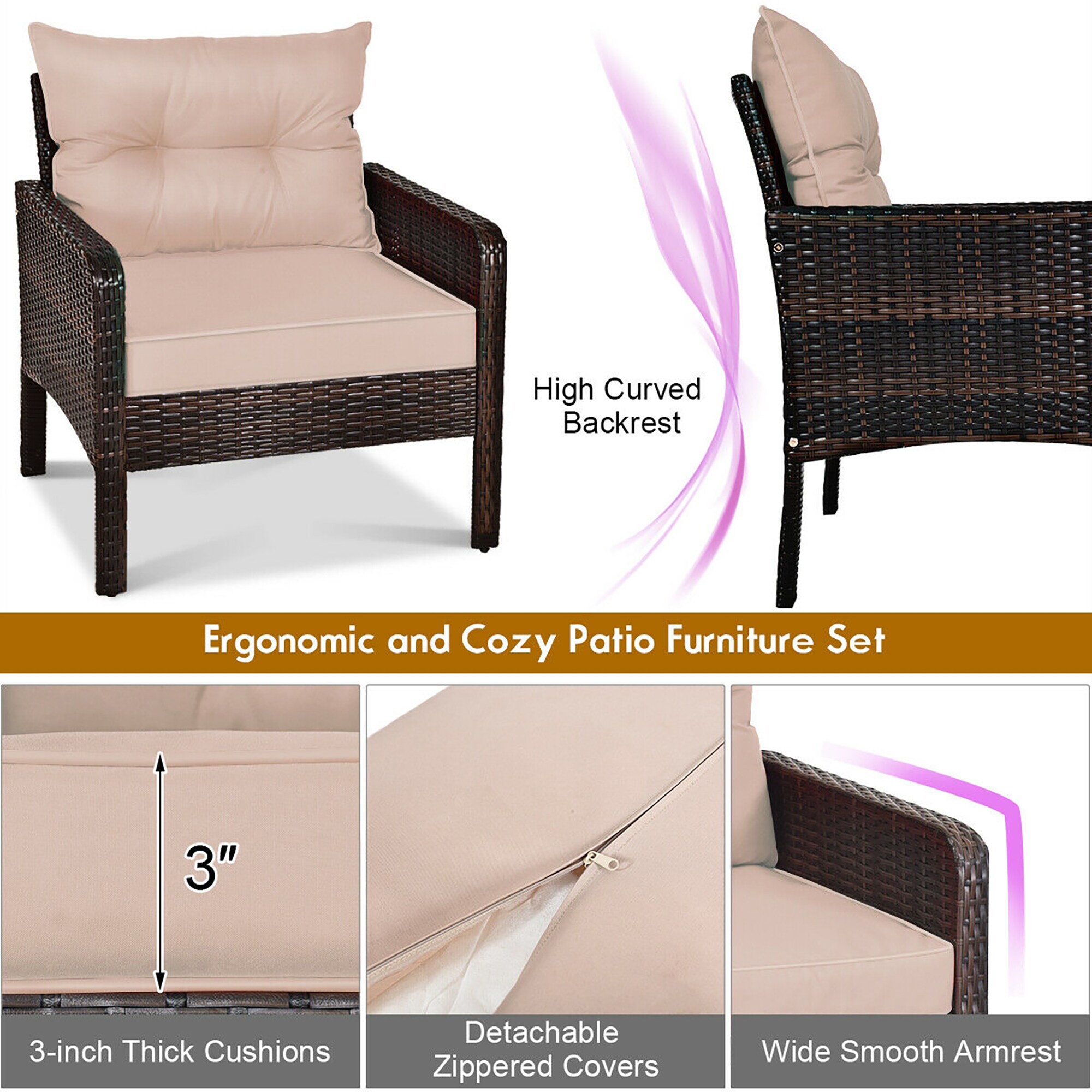 CASAINC DS-W28605936 Patio-Conversation-Sets - View #7