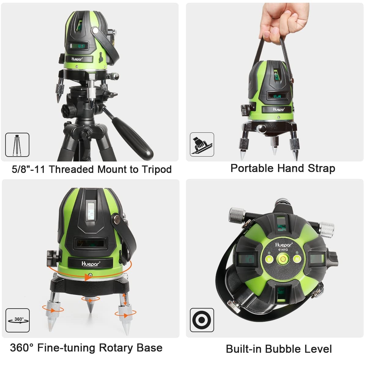 Huepar 6141G Laser-Level - View #6