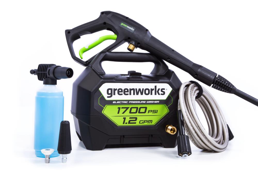 Greenworks 1700-PSI 1.2-GPM Cold Water Electric Pressure Washer GPW1704 NEW  