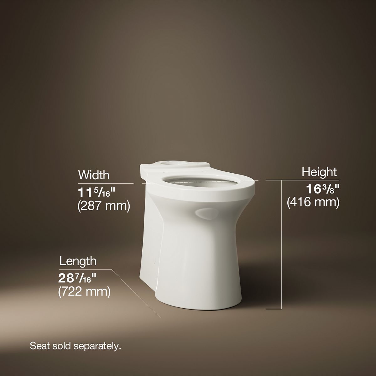 KOHLER K-20485-96 Toilet-Bowls - View #3