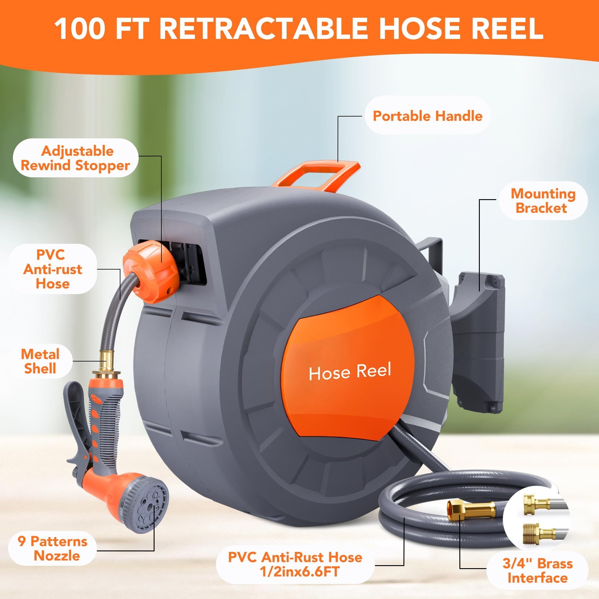 Garvee YMLS-Y6WH1DG5 Hose-Reels - View #8
