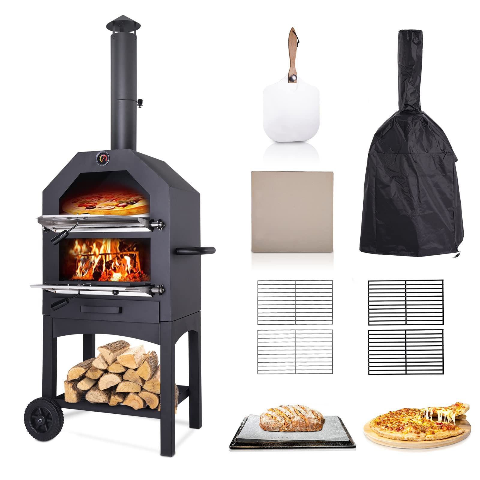 Ninja wood fire oven : r/Pizza