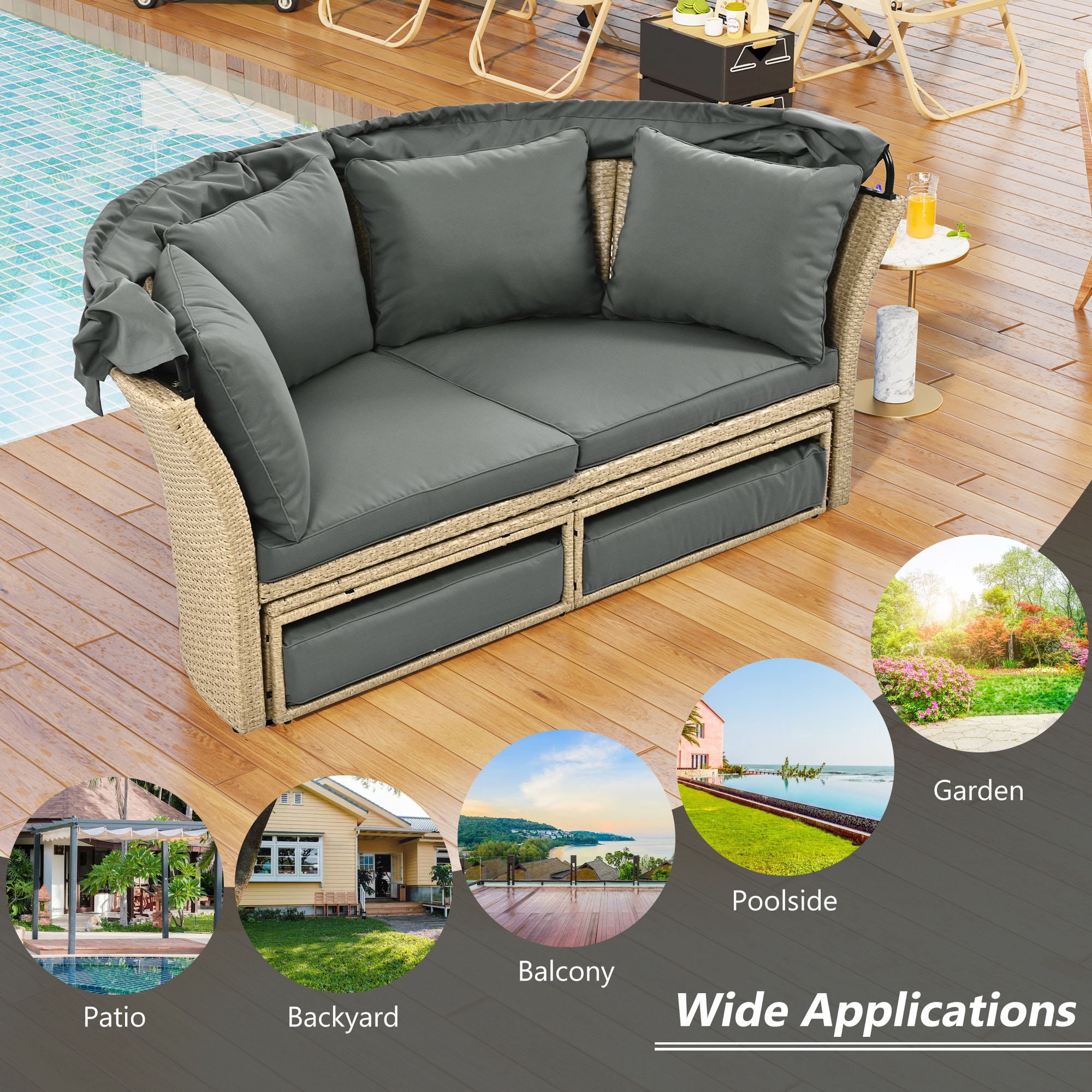 Bybafun YA0200002 Patio-Sofas-Daybeds - View #20