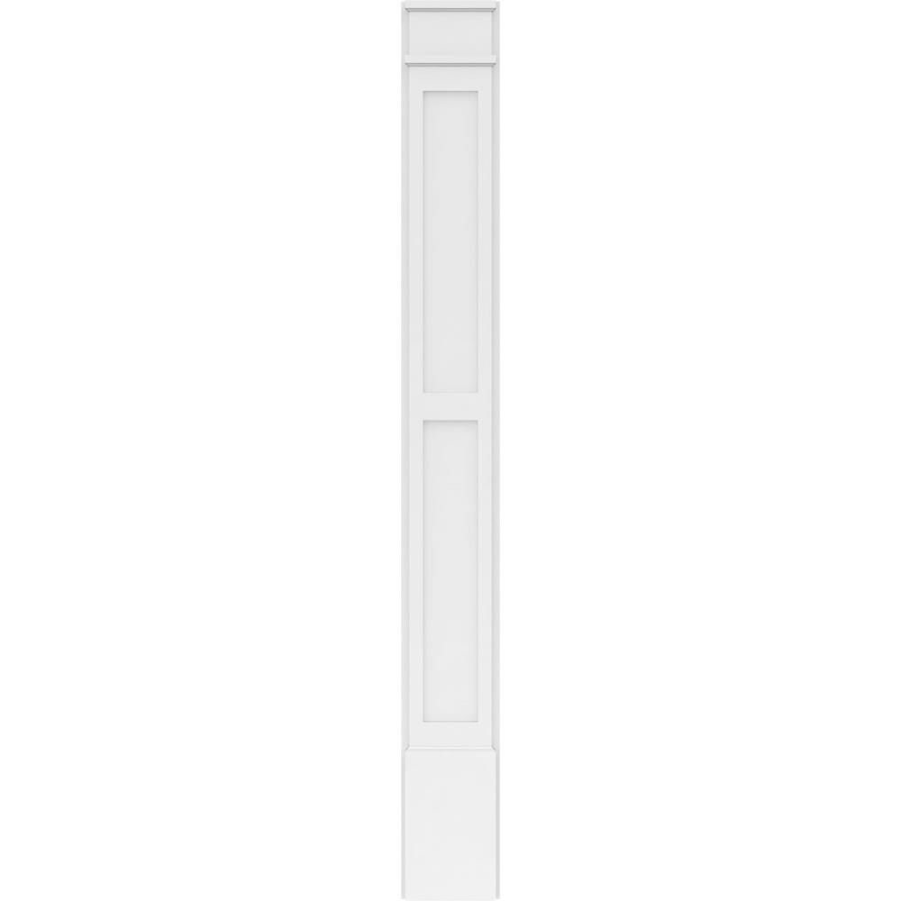 Ekena Millwork PILP09X082DFP02-2 Entry-Door-Casing-Accents - View #3