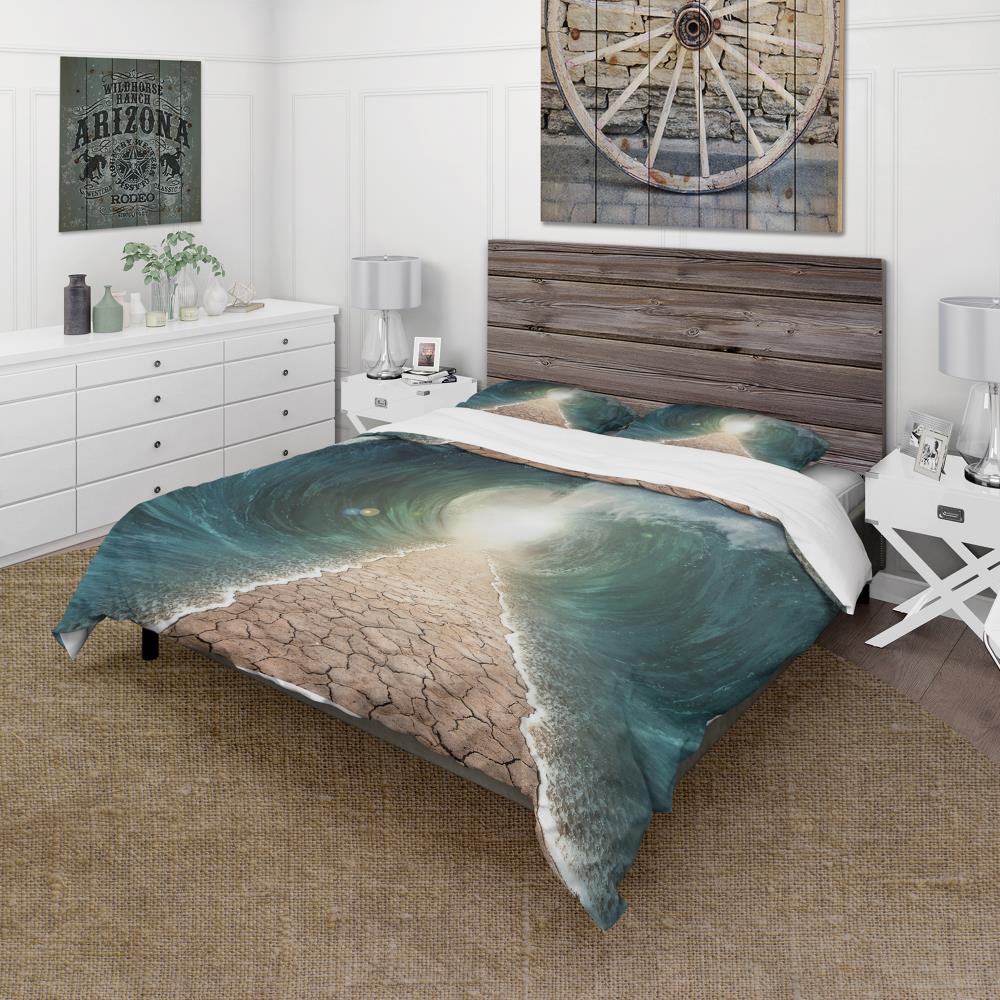 Designart BED9979-T 3 -Piece Multi-Color Twin Duvet cover Set