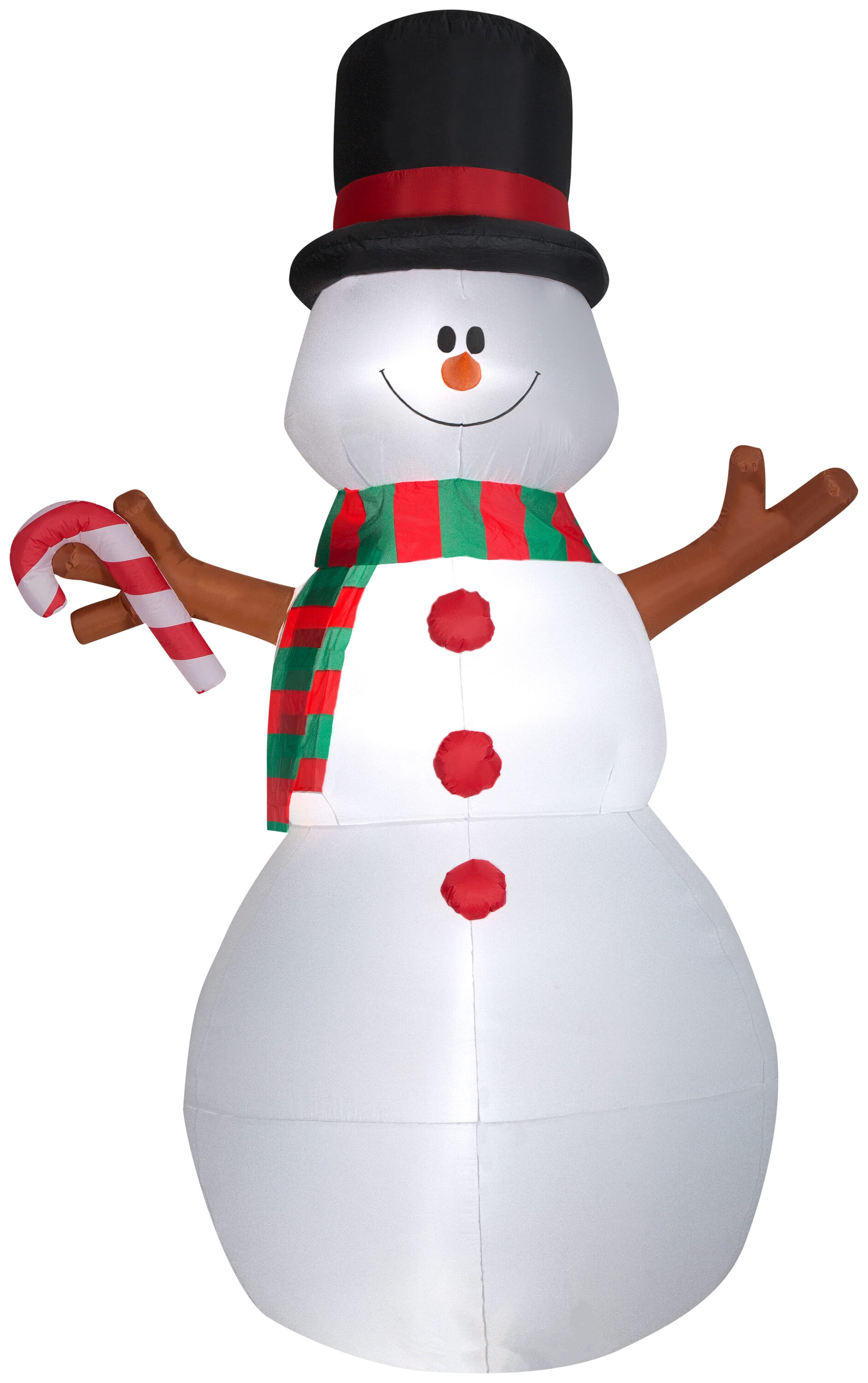 Gemmy G-880160 10.01-Feet Animatronic Lighted Snowman Christmas Inflatable