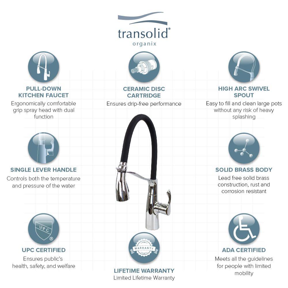 Transolid T3660-PC Kitchen-Faucets - View #3