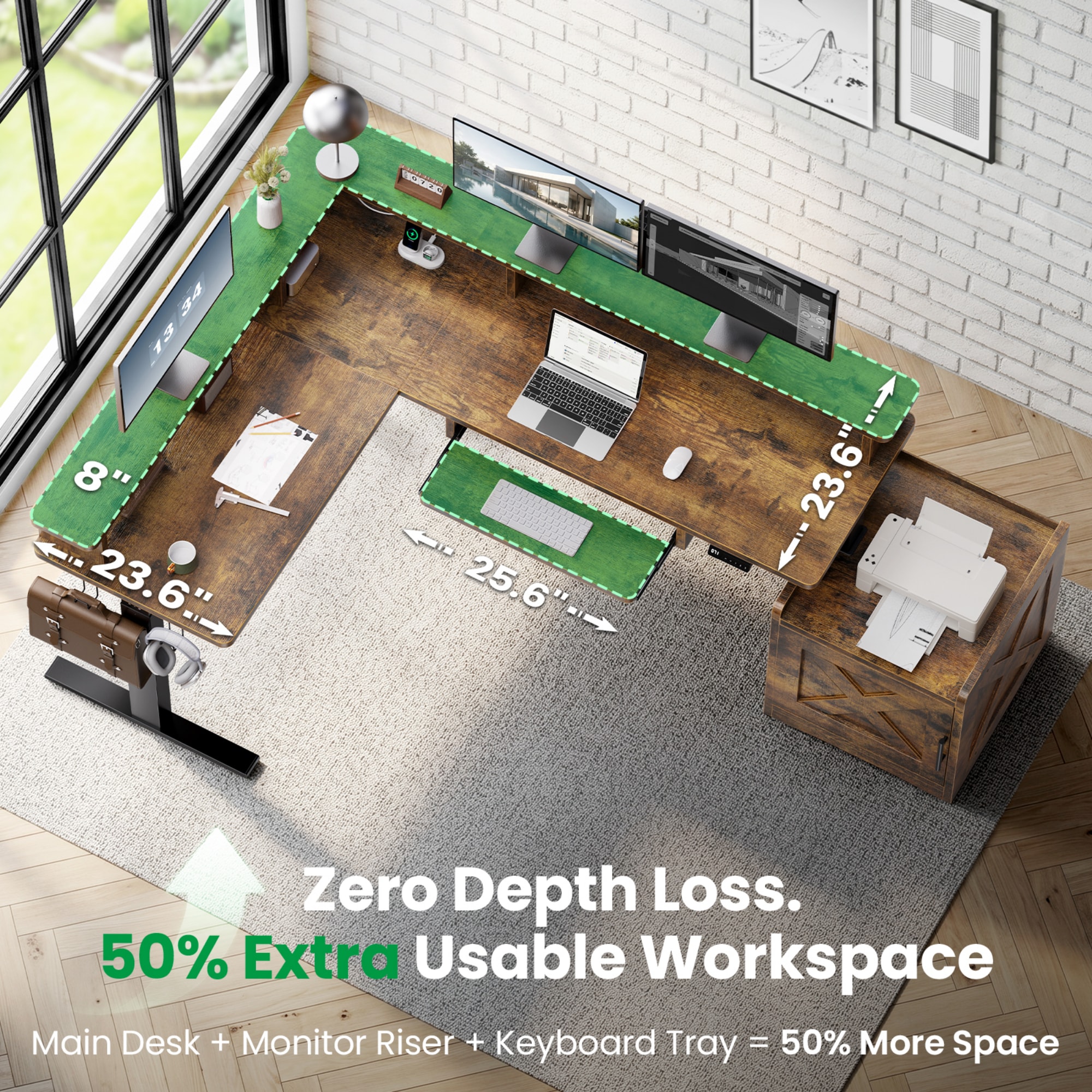 BrooveWave SD05-55RB desks - View #3