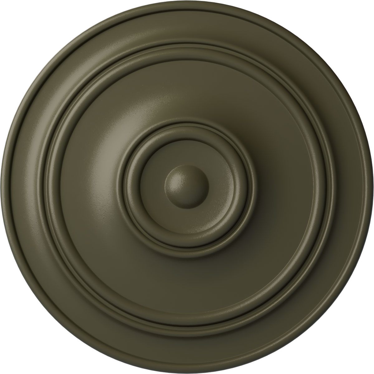 Ekena Millwork CM40CLWHF Small Classic 40.25-in W x 40.25-in L Painted Witch Hazel Polyurethane Whole Ceiling Medallion