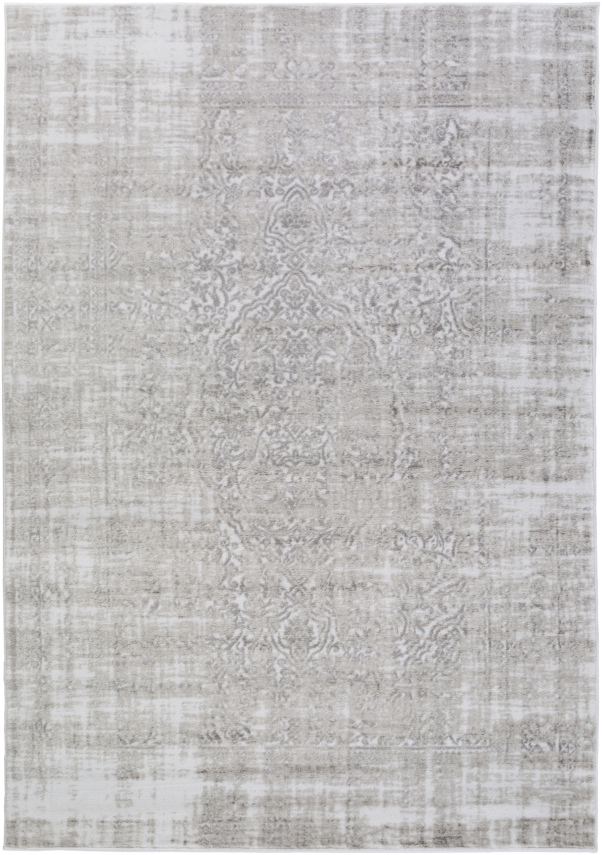 Surya NVA3025-3952 Nova 4 X 6 (ft) Gray Indoor Medallion Oriental Area Rug