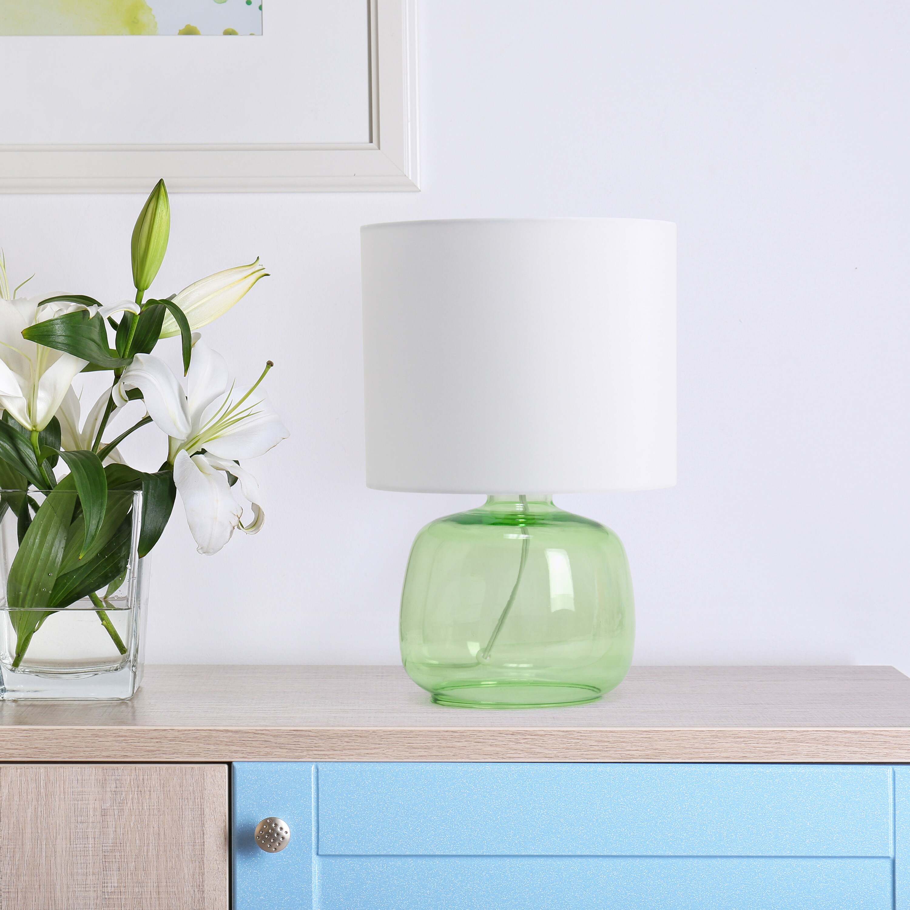 Simple Designs LT2064-GRW Table-Lamps - View #4