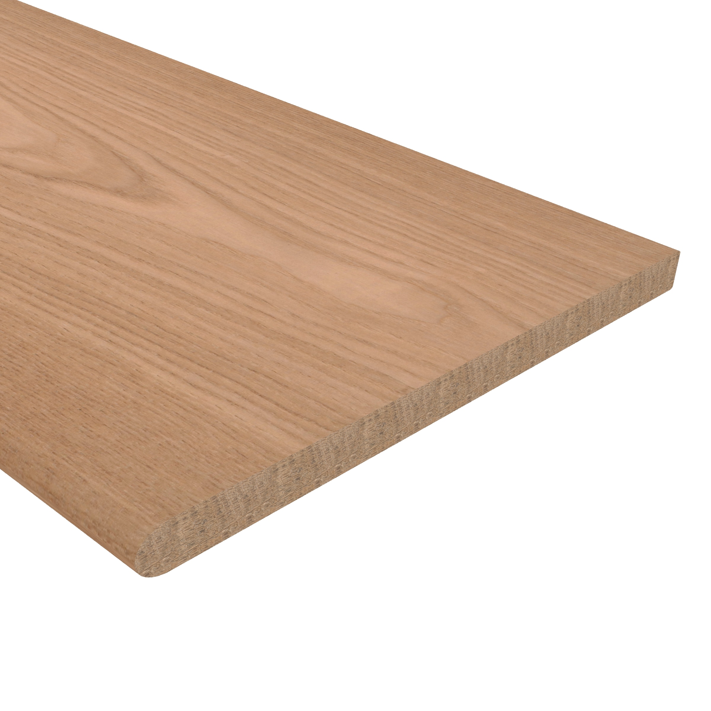 CALI 7601101117 Varietals Refined Ash 1-in T x 6-in W x 48-in L Prefinished Ash Wood Floor Transition Strip Floor Moulding Trim