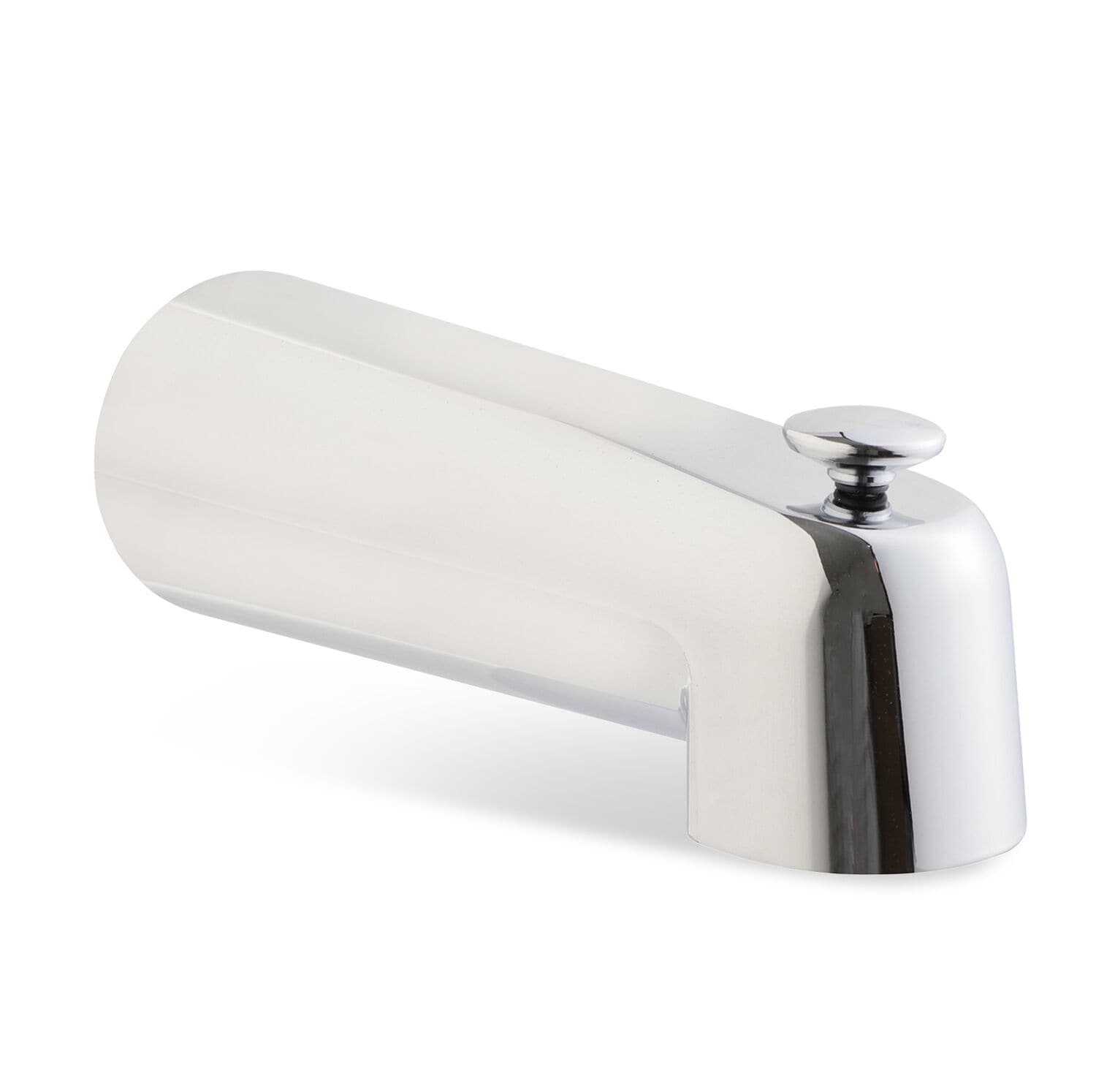 Supply Giant Tub Spout .5 Inch FIP Nose Thread 7 Inch Bathtub Faucet with Diverter Chrome Plated Finish