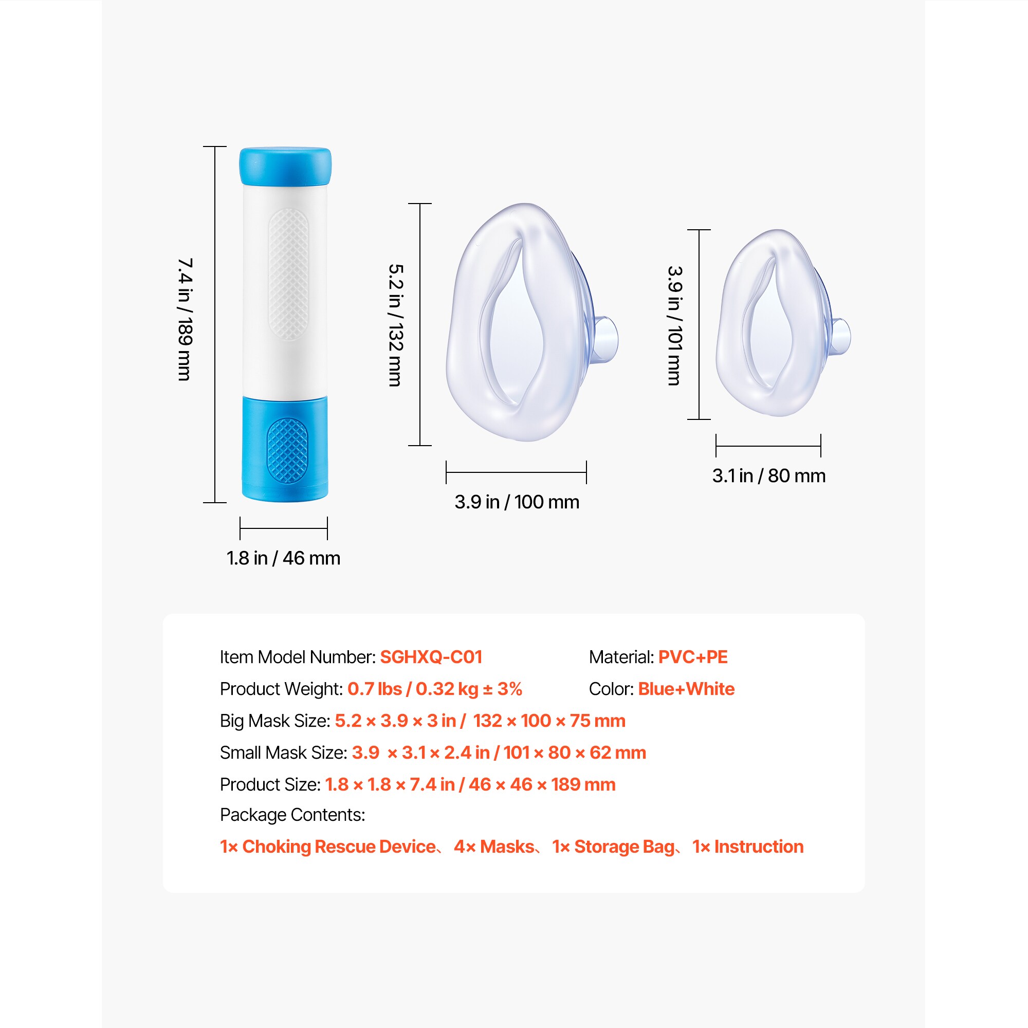 VEVOR SCXQSZXJYZZ107690V0 respirators - View #7
