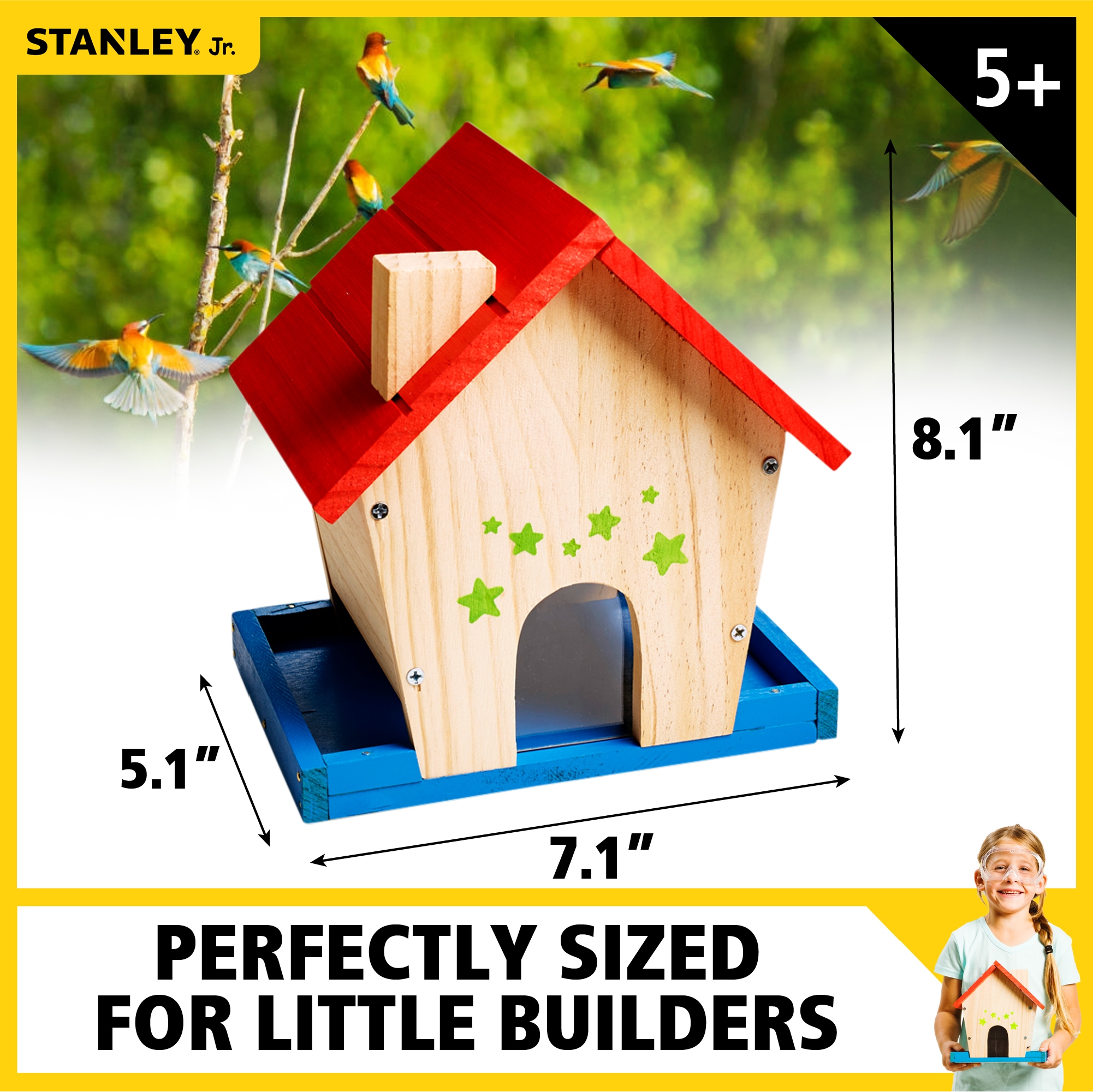 Stanley Jr. OLK020-SY Kids-Woodworking-Project-Kits - View #4