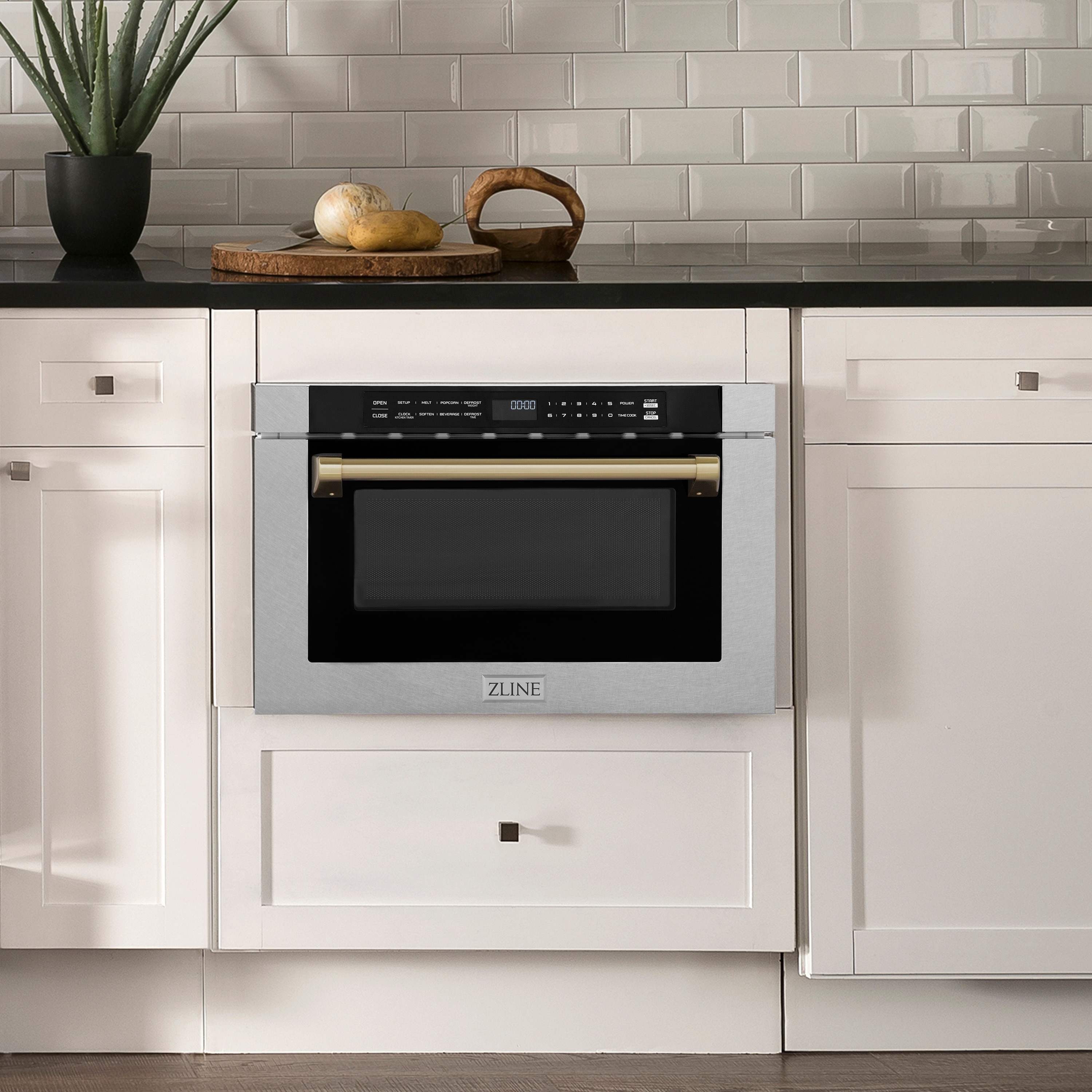 ZLINE KITCHEN & BATH MWDZ-1-SS-H-CB Microwave-Drawers - View #2