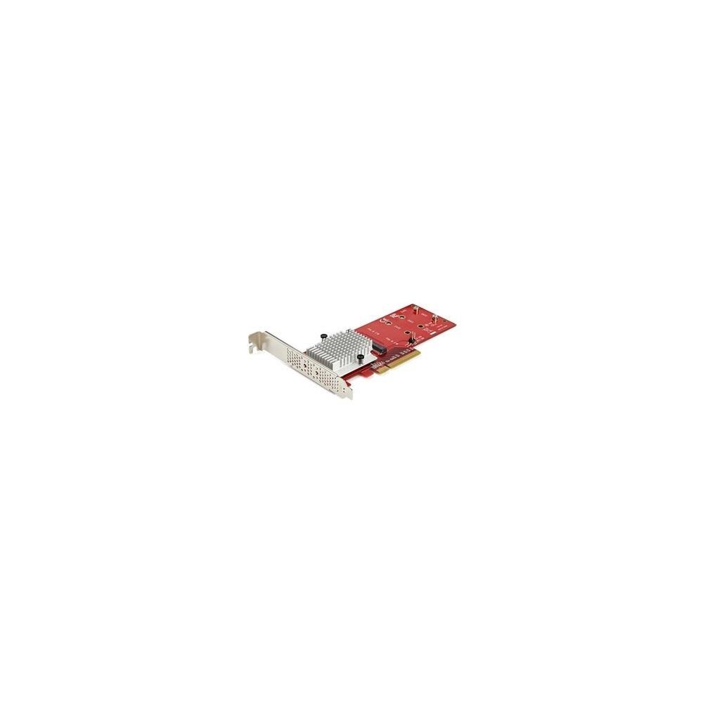StarTech ISTR199927 Startech PEX8M2E2 x8 Dual M.2 PCIe NVMe SSD Adapter- PCIe 3.0