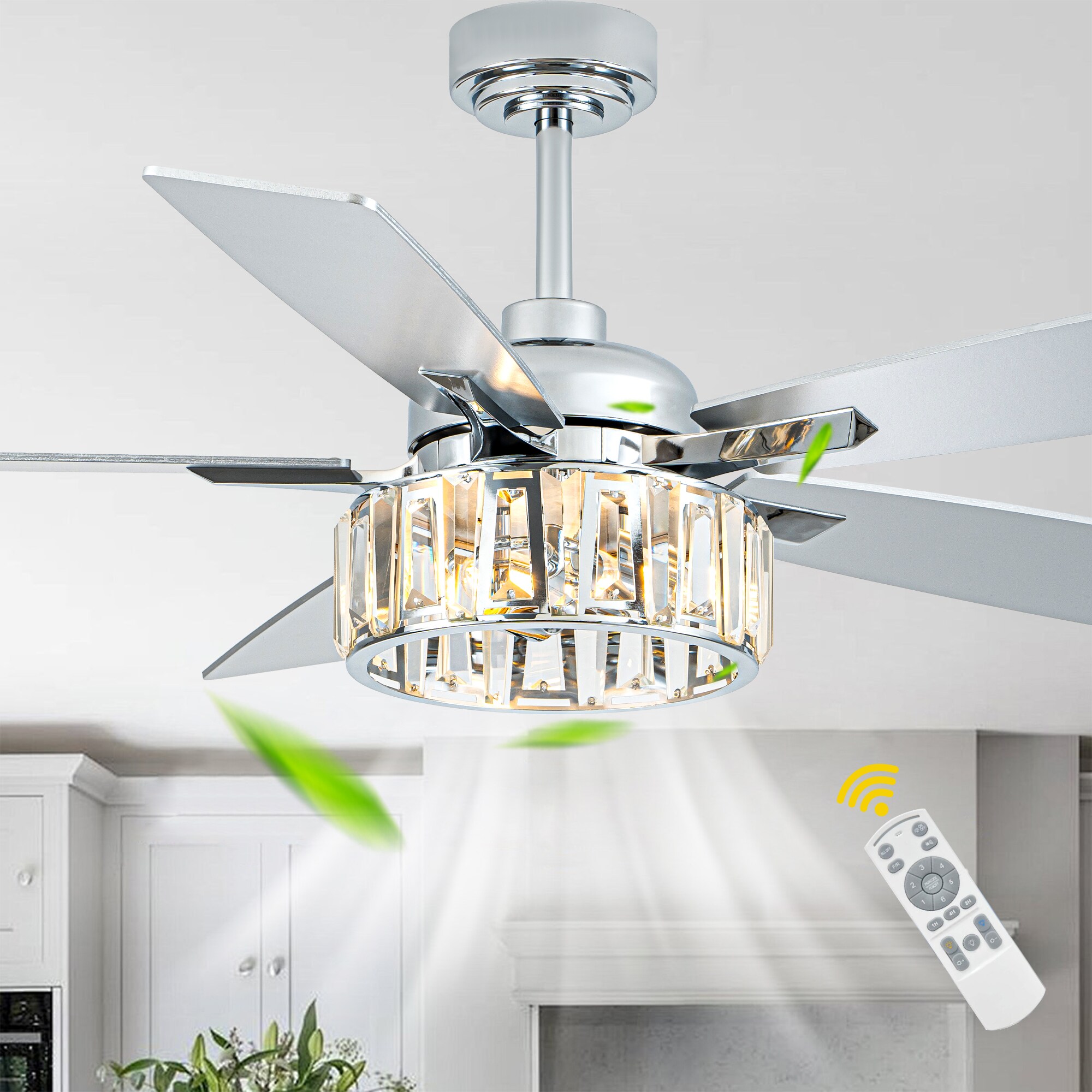 Oaks Decor DC5226OKELMD Ceiling-Fans - View #2