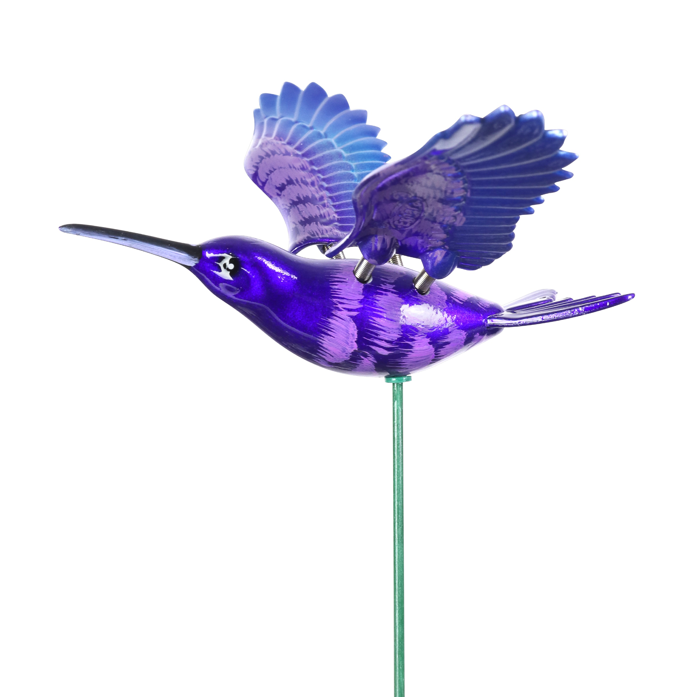 Exhart 50124-L 15.35-in MultiColor Plastic Animals Stake