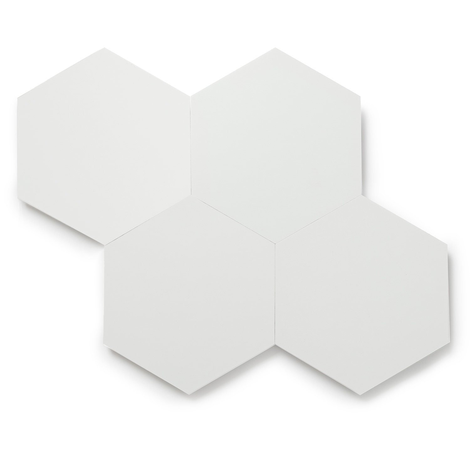 Lucida USA Snow White Solid 28-mil x 9-in W x 10-in L Waterproof Glue Down Luxury Vinyl Tile Flooring (12.25-sq ft/ Carton)
