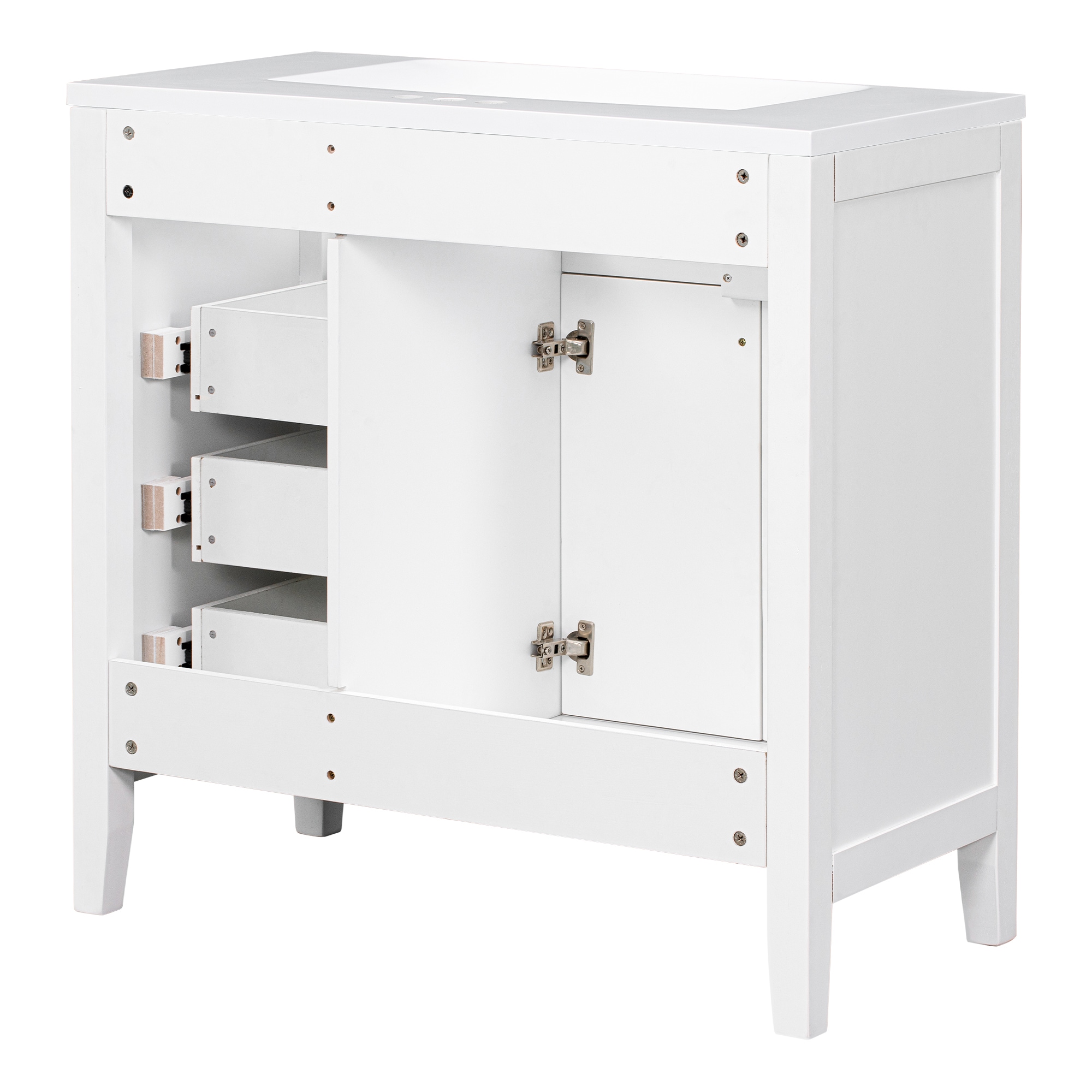 WELLFOR NIE-N7VT007 Bath-Vanity-Combo - View #12