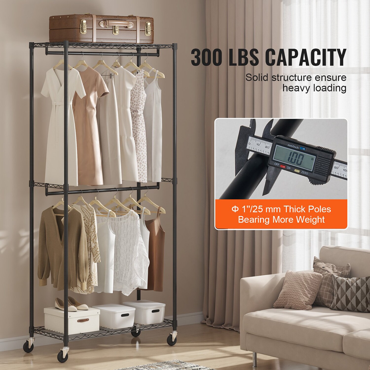 GZMR YDIN000754BK Garment-Racks - View #5
