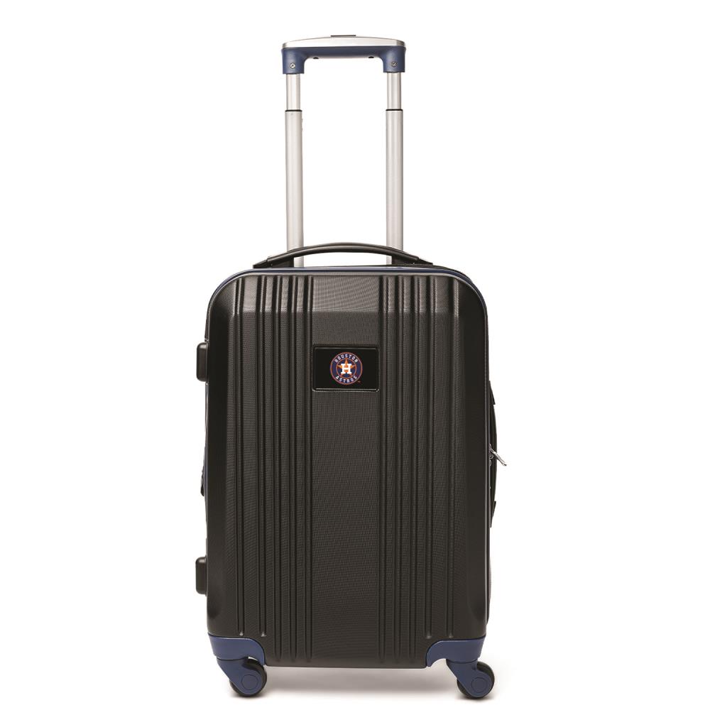 Mojo Licensing MLHOL208_NAVY MLB Houston Astros 23.25 x 15.5 x 9.75 Black Polycarbonate Hardshell Carry-on Bag (1-Bag)