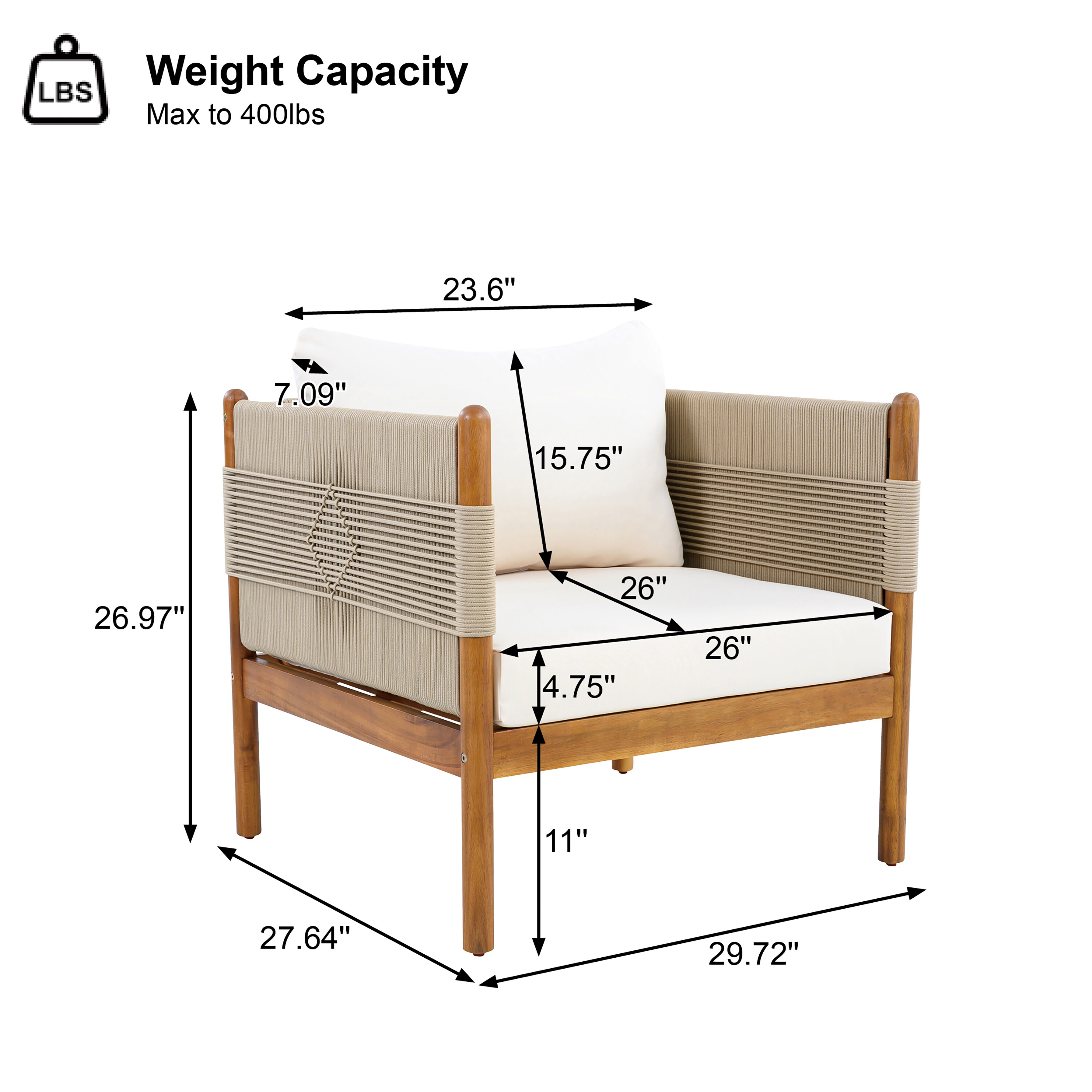 Tinyhomie LW-Y-OR-9315 Patio-Chairs - View #3