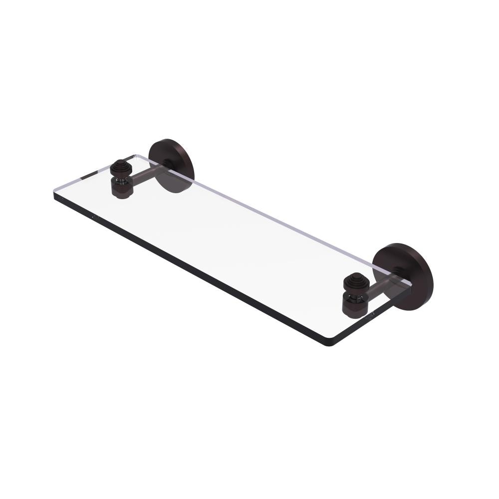 Allied Brass SB-1/16-ABZ Southbeach Antique Bronze Wall mount Bathroom Shelf ( 16-in x 2.75-in x 5-in )