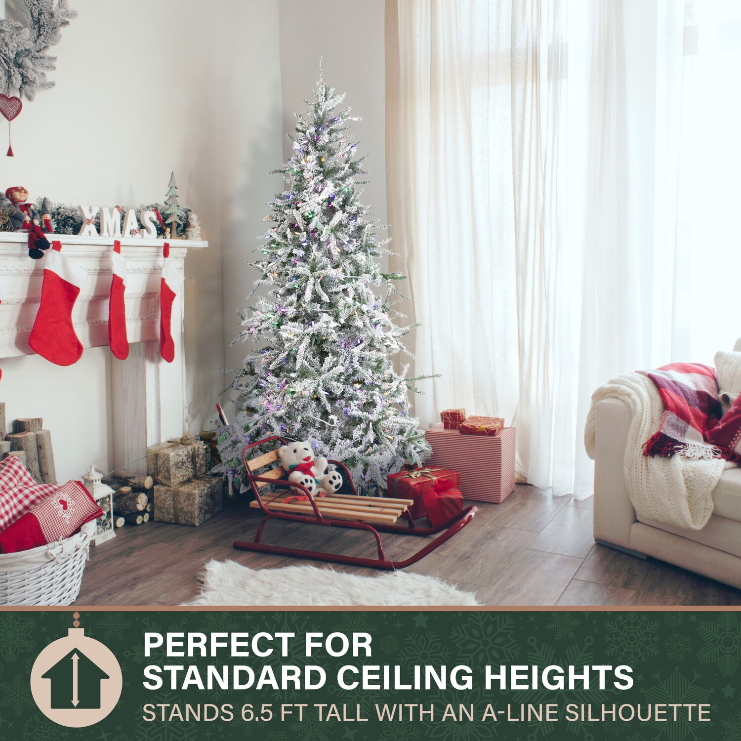 Fraser Hill Farm FFMP065-6SN Artificial-Christmas-Trees - View #5
