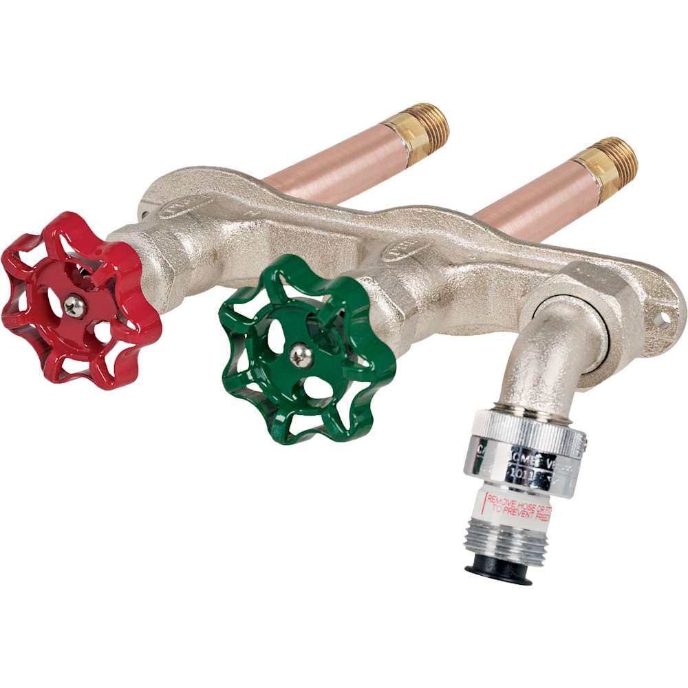 Prier Products C108X10 1/2 Inch Crimp PEX HandleOperated Hot and Cold ...