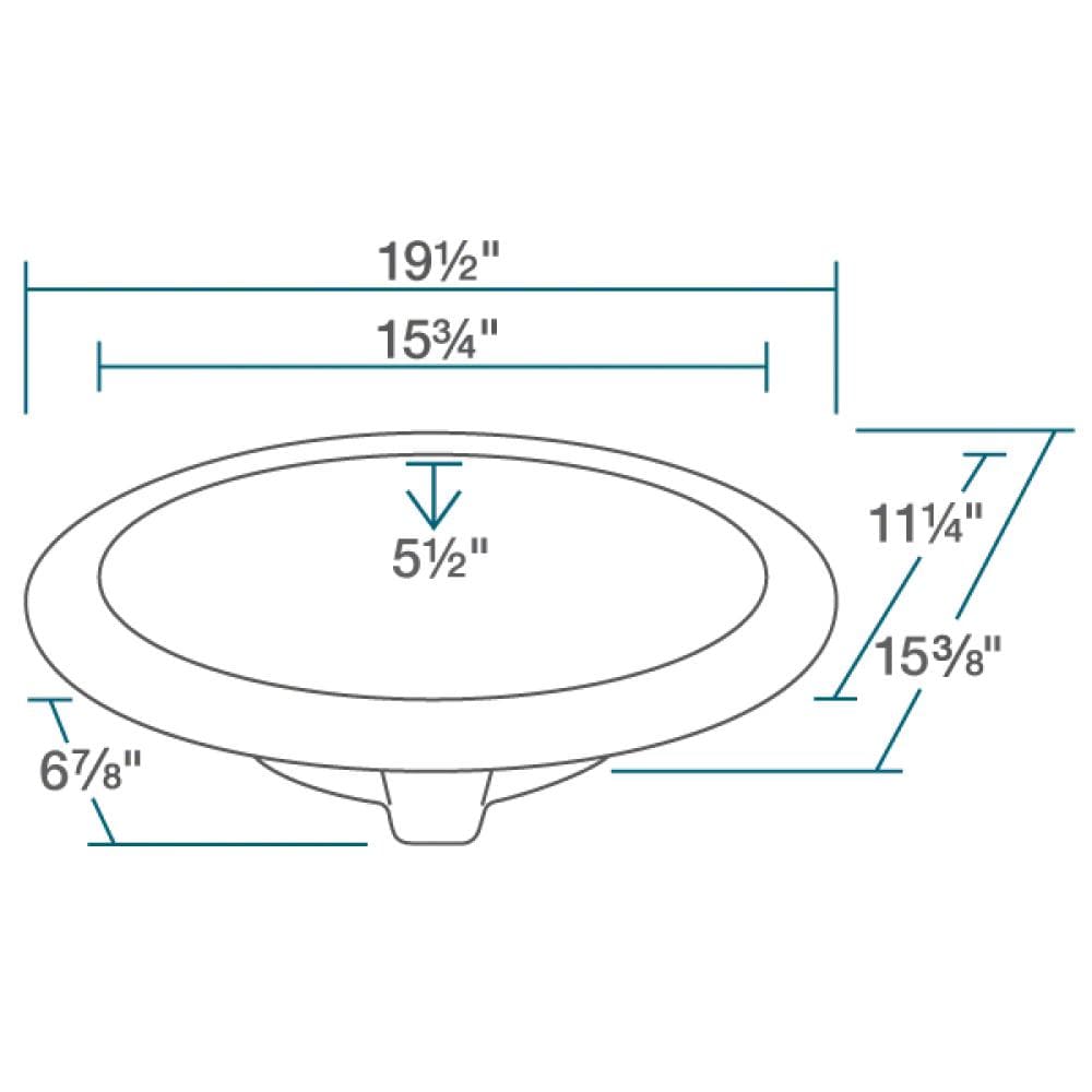 MR Direct O1917-B-PUD-ABR Bath-Sink - View #3