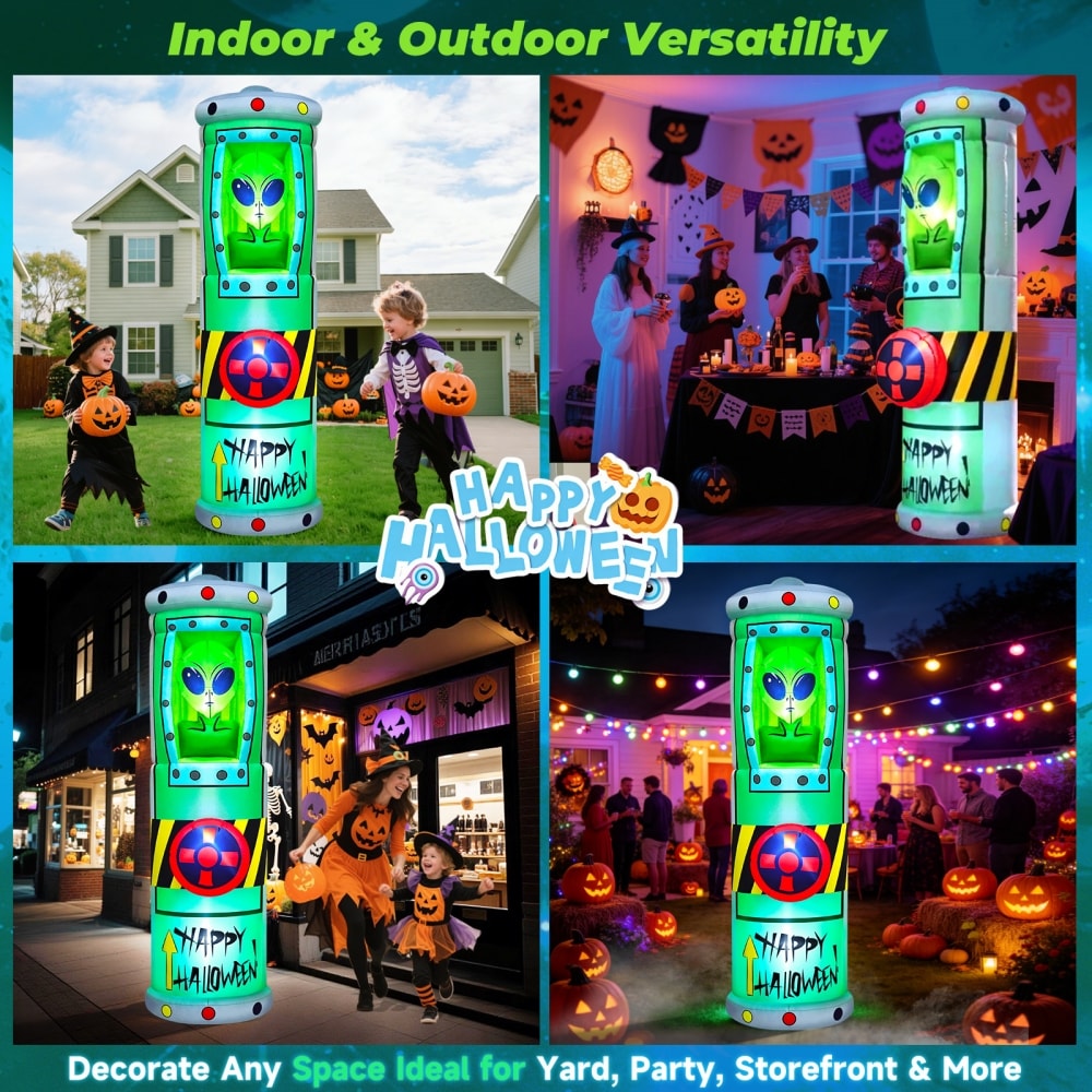 Danxilu H-ALIEN-002-8F Outdoor-Halloween-Decor - View #5
