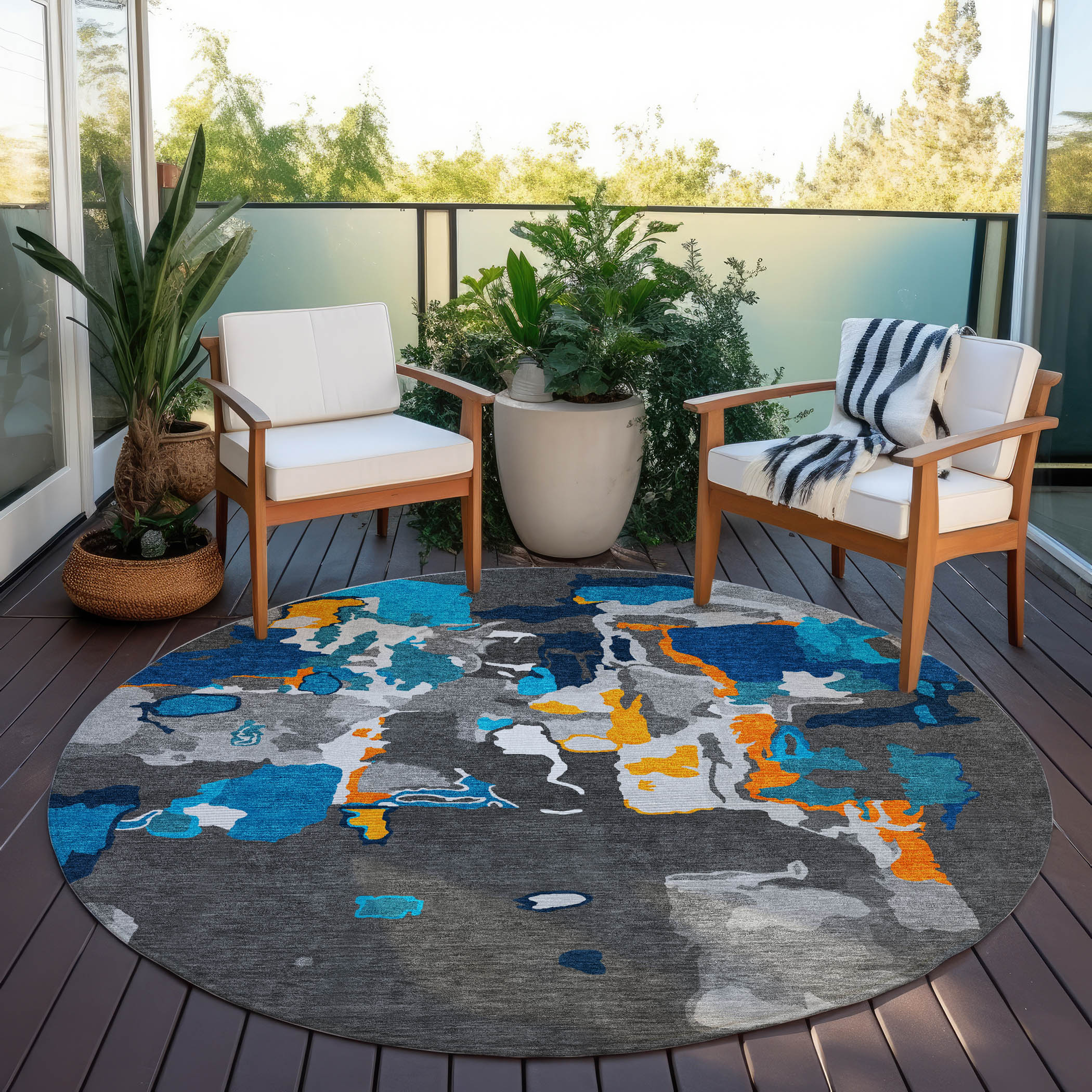 Addison Rugs ACN1028CC8RO rugs - View #7