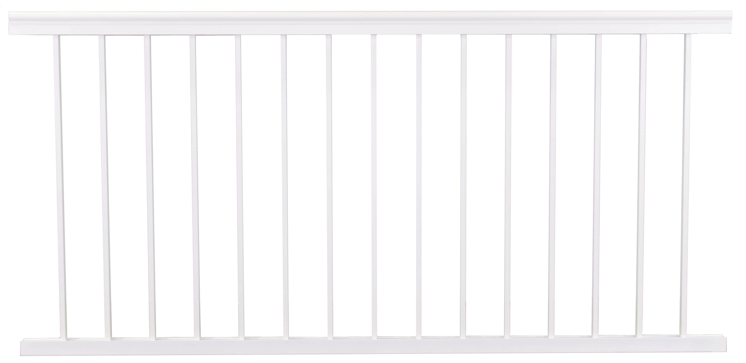 Harmony Railing Systems HR362306W Victorian 6-ft x 36-in White Aluminum Deck Rail Kit