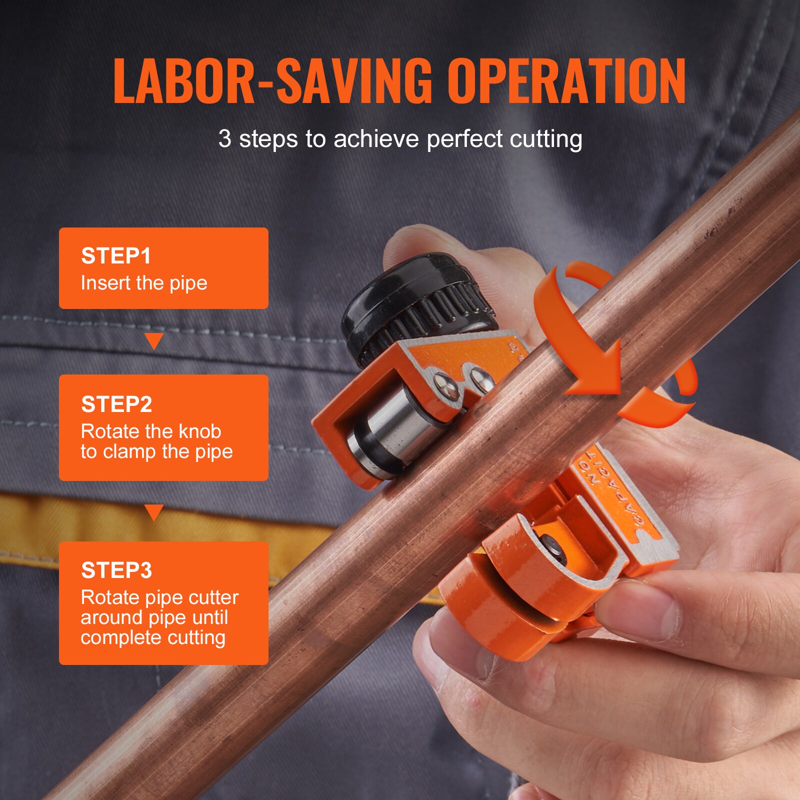 VEVOR TGQGQJT11878825P0V0 Plumbing-Cutting-Tools - View #7